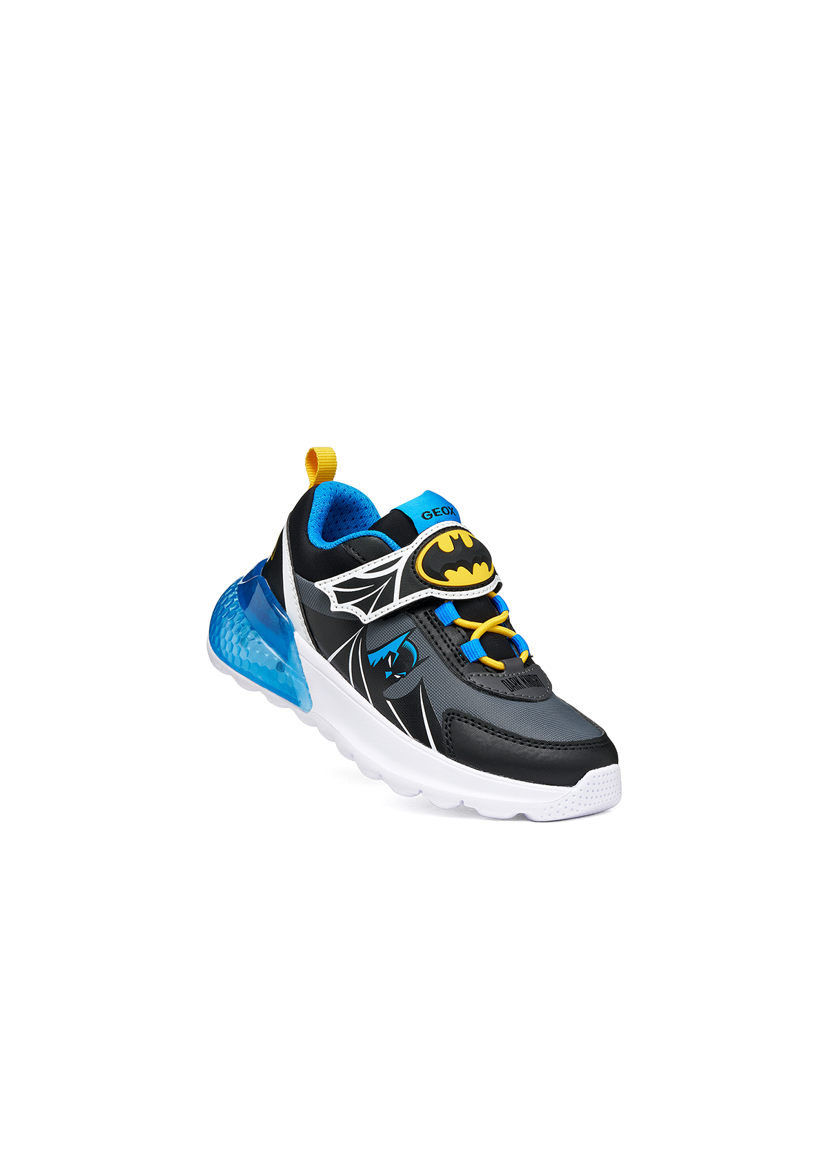Geox Junior Boys Trainer ACTIVART ILLUMINUS Black Sky