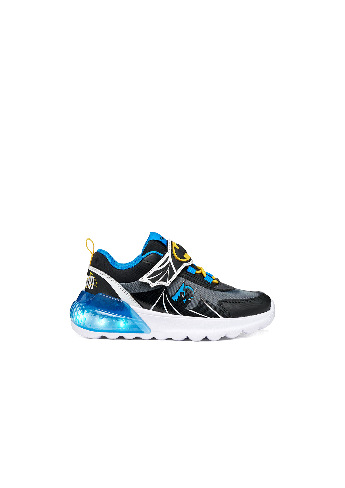 Geox Junior Boys Trainer ACTIVART ILLUMINUS Black Sky