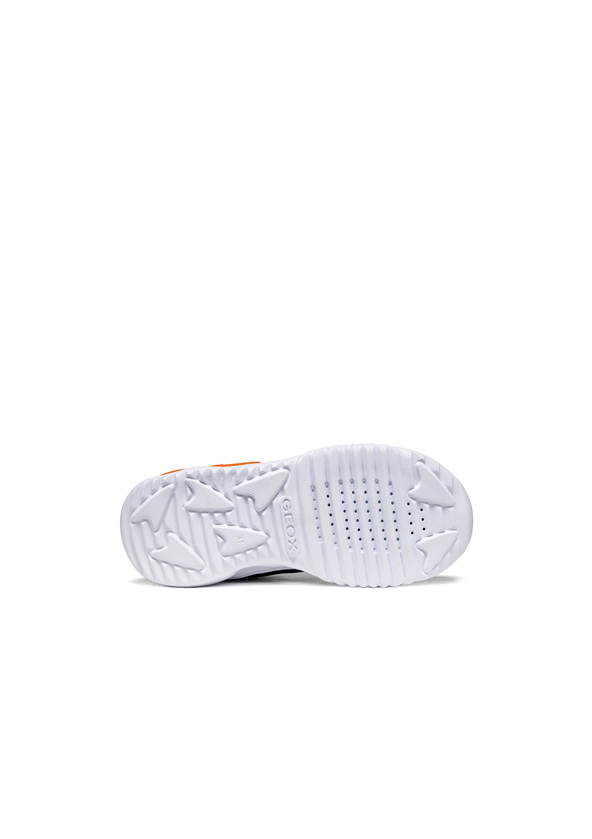 Geox Junior Boys Trainer ASSISTER Black Orange