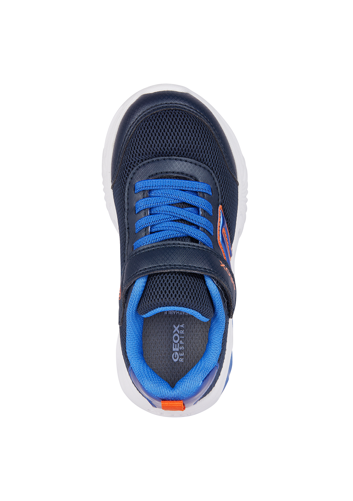 Geox Boys Trainer ASSISTER Lights-Up Navy Royal