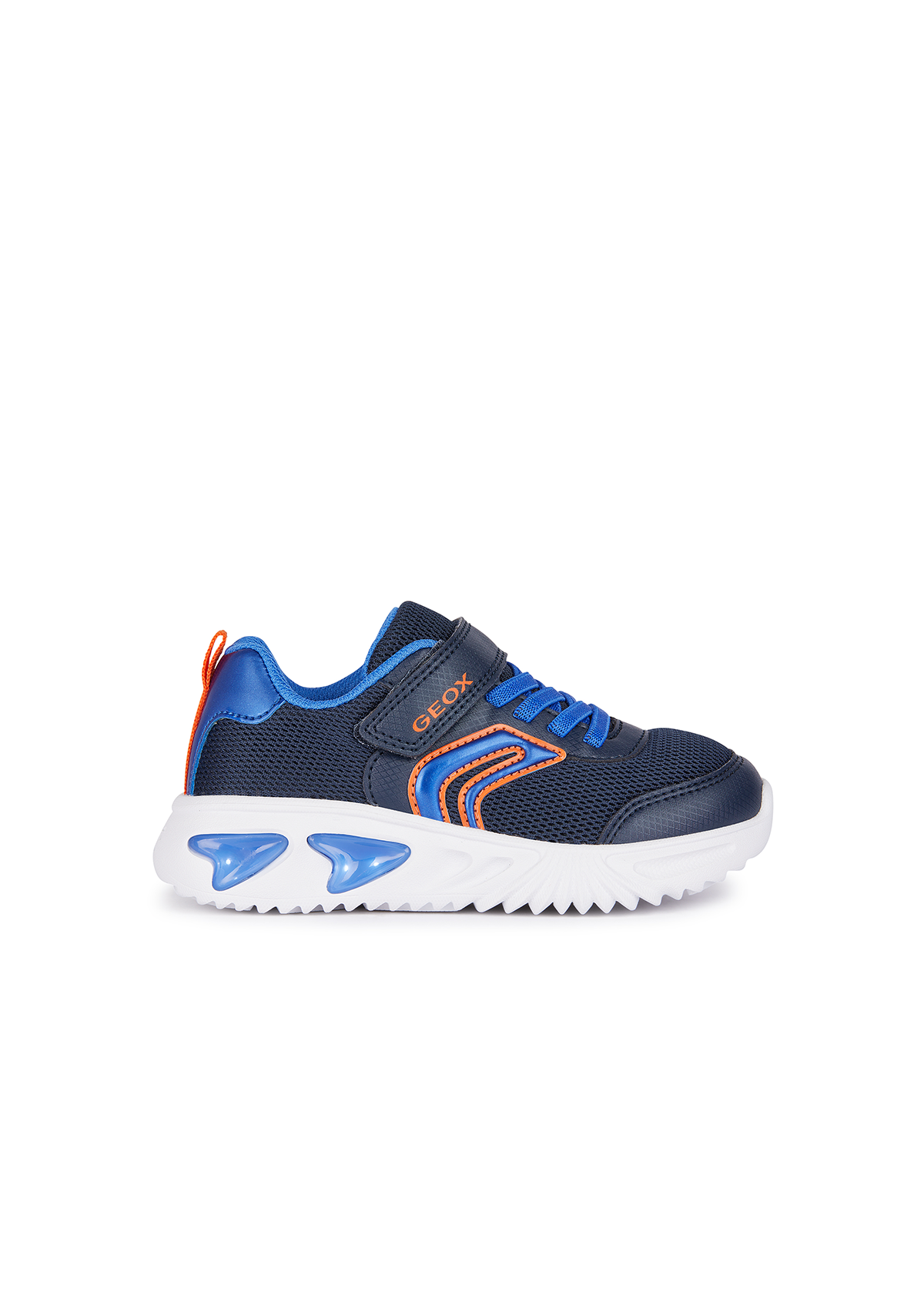 Geox Boys Trainer ASSISTER Lights-Up Navy Royal