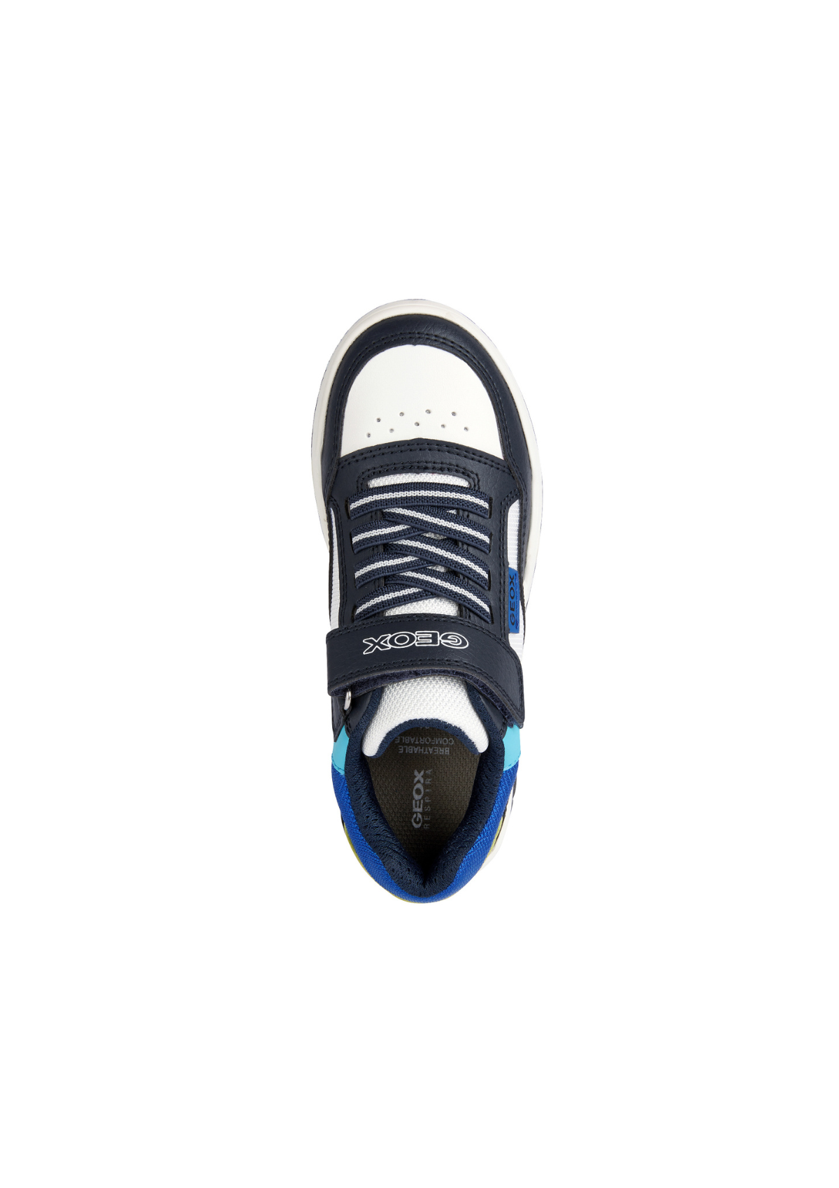 Geox Boys Trainers Perth Navy Royal