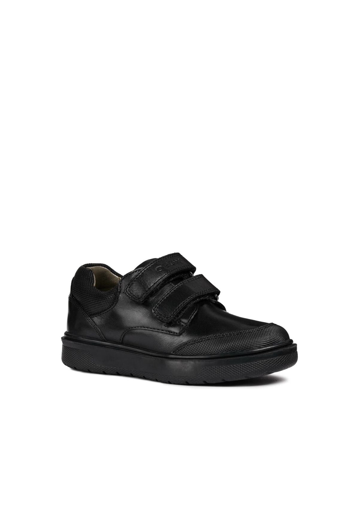 Geox Boys School Shoes RIDDOCK Black side front