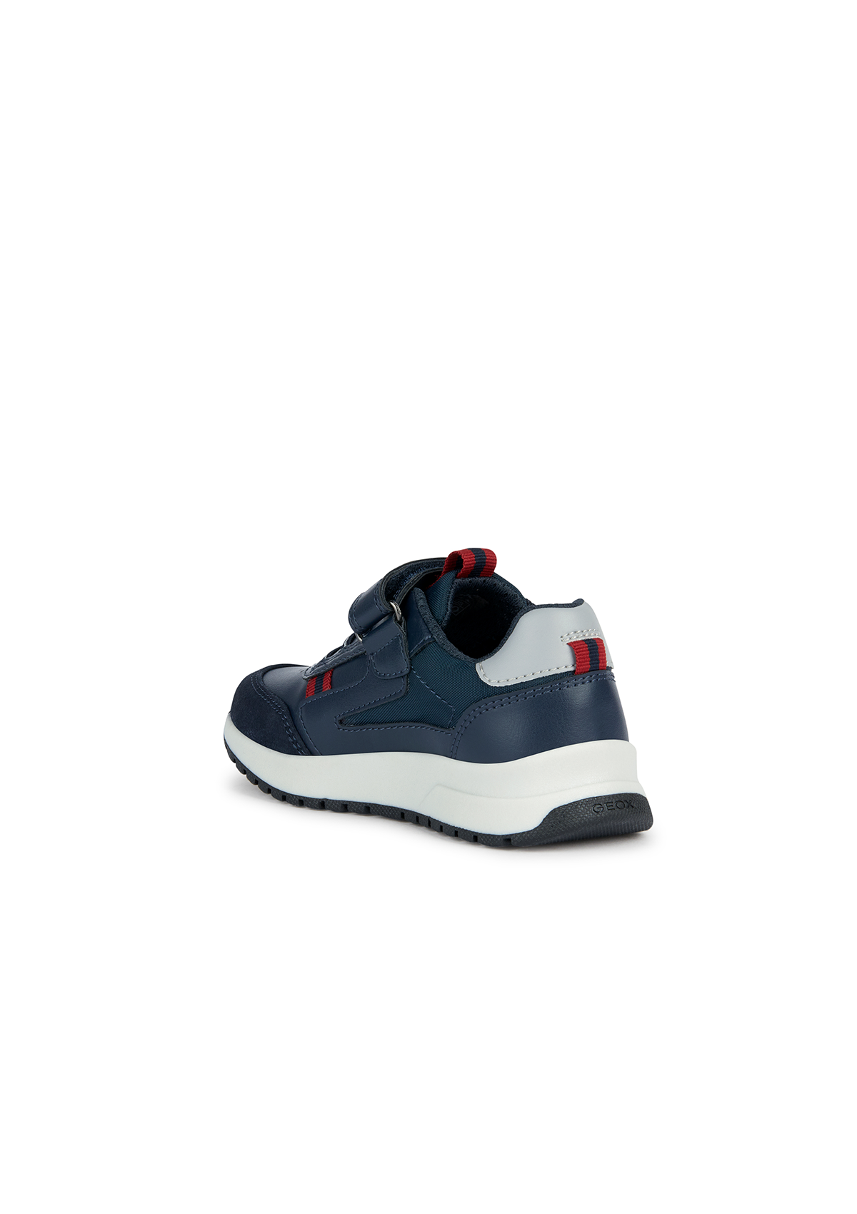 Geox Junior Boys Trainers BRIEZEE Navy/Dk Red