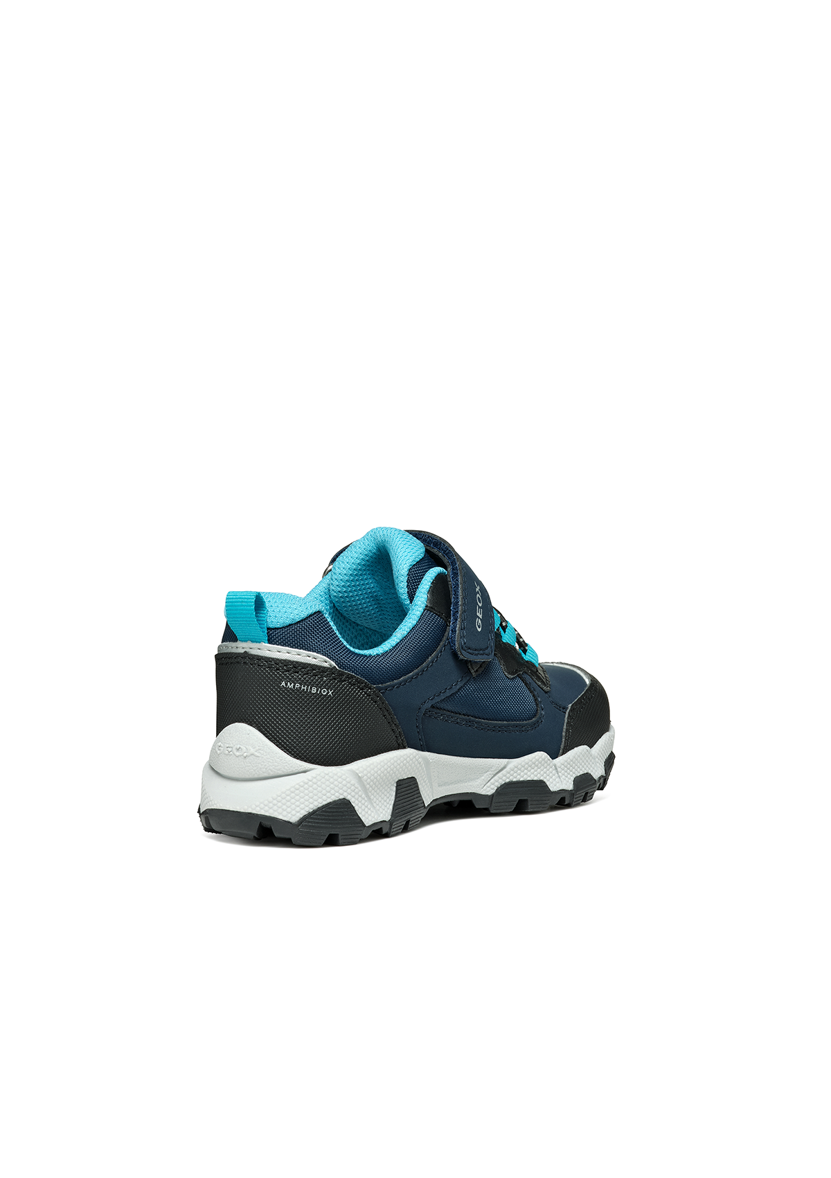 Geox Boys Trainers Magnetar Navy/Lt Blue