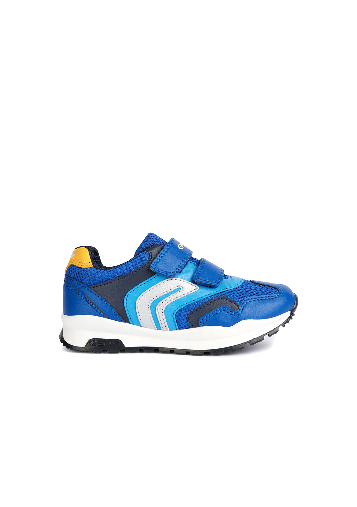 Geox Junior Boys Trainers PAVEL Royal Sky