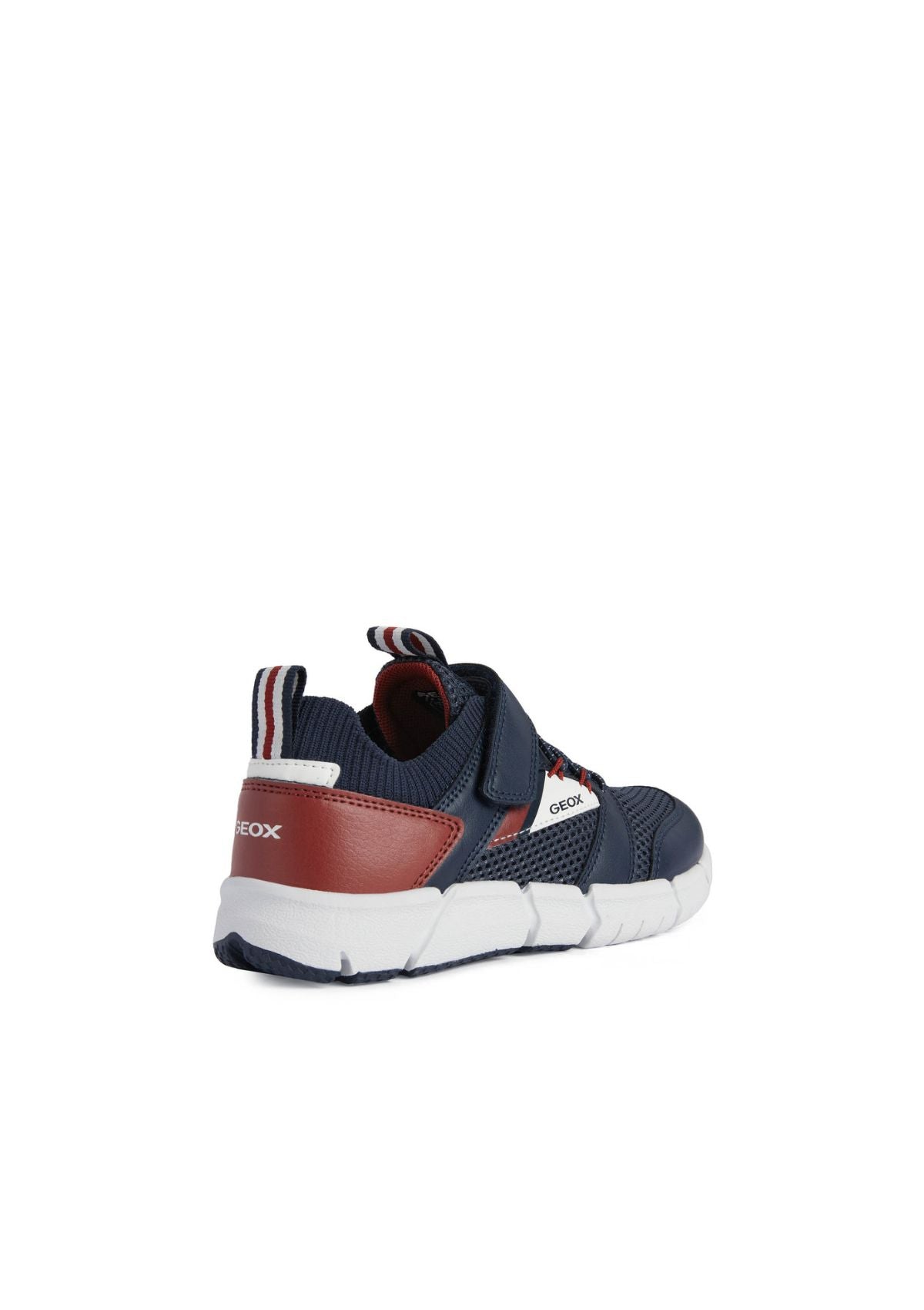 Geox Boys Trainers FLEXYPER Navy Red side back