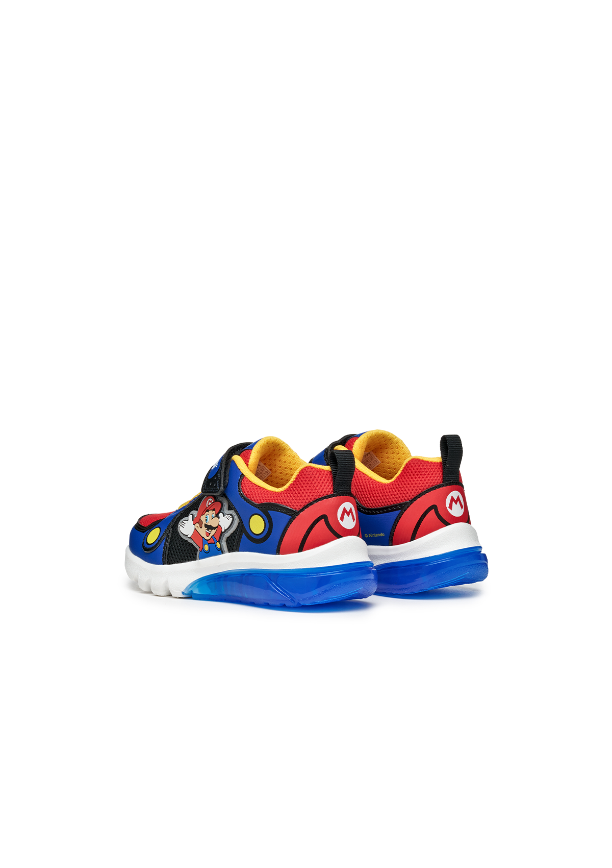 Geox Junior Boys Trainer CIBERDRON SuperMario Royal-Red