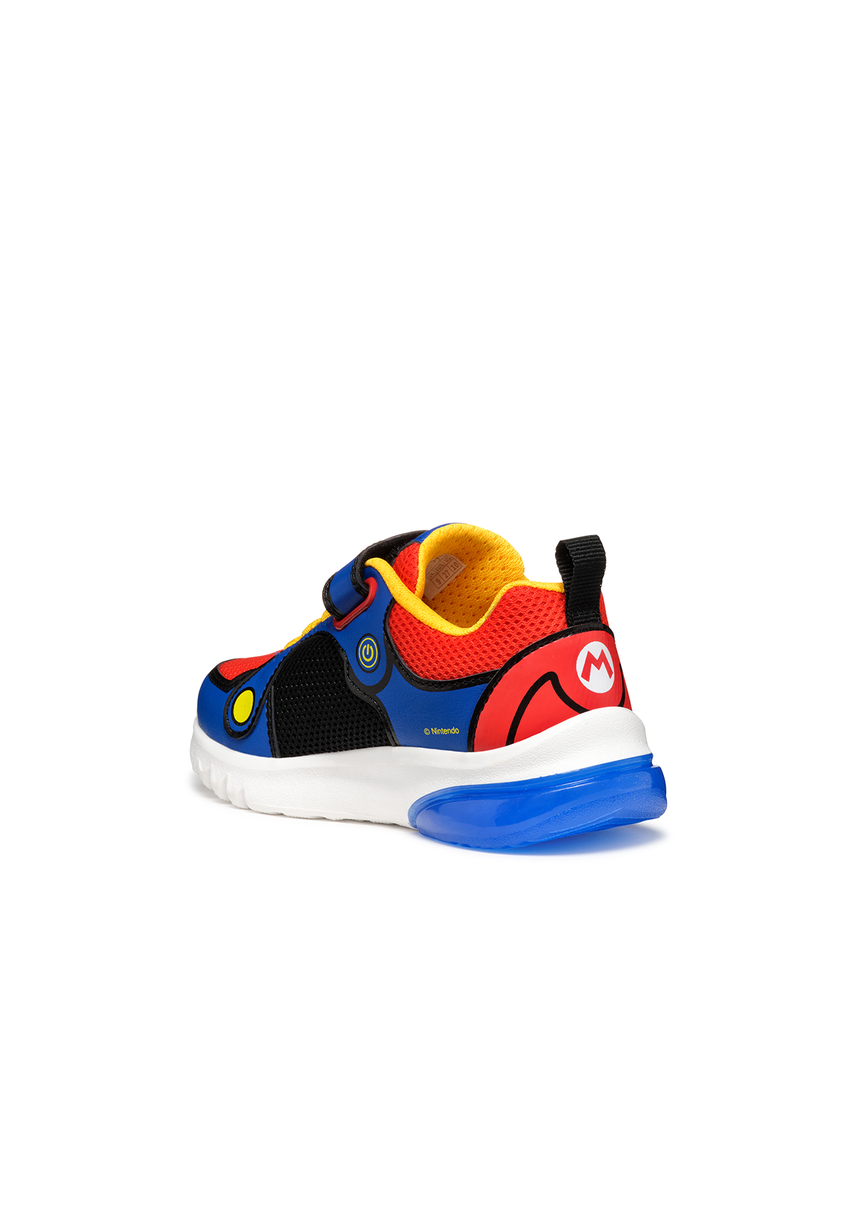 Geox Junior Boys Trainer CIBERDRON SuperMario Royal-Red