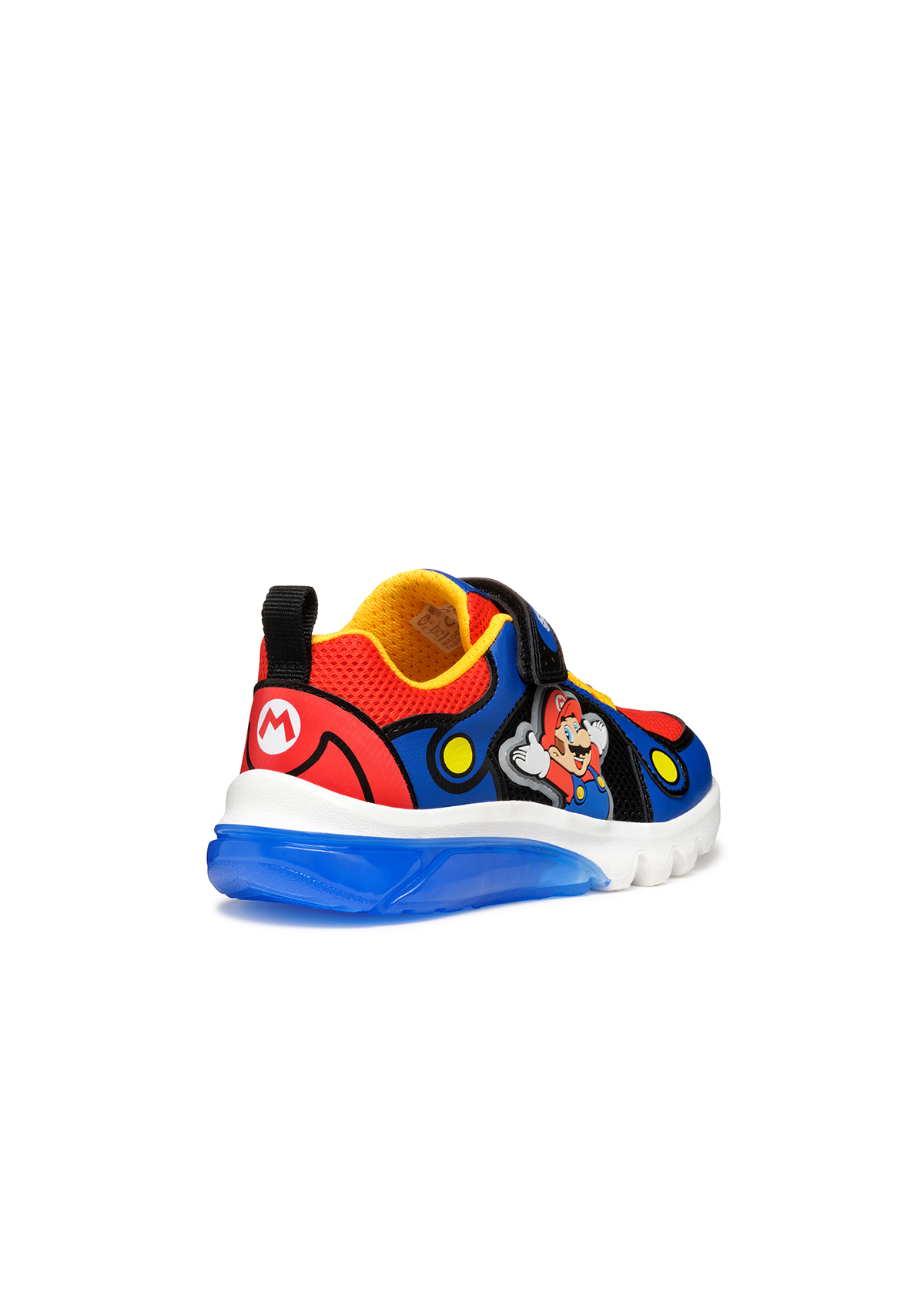 Geox Junior Boys Trainer CIBERDRON SuperMario Royal-Red