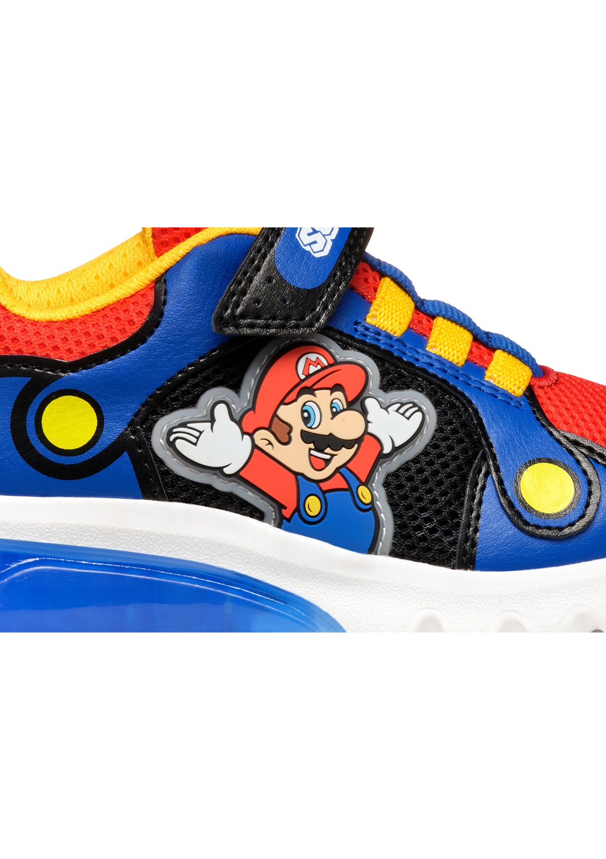 Geox Junior Boys Trainer CIBERDRON SuperMario Royal-Red