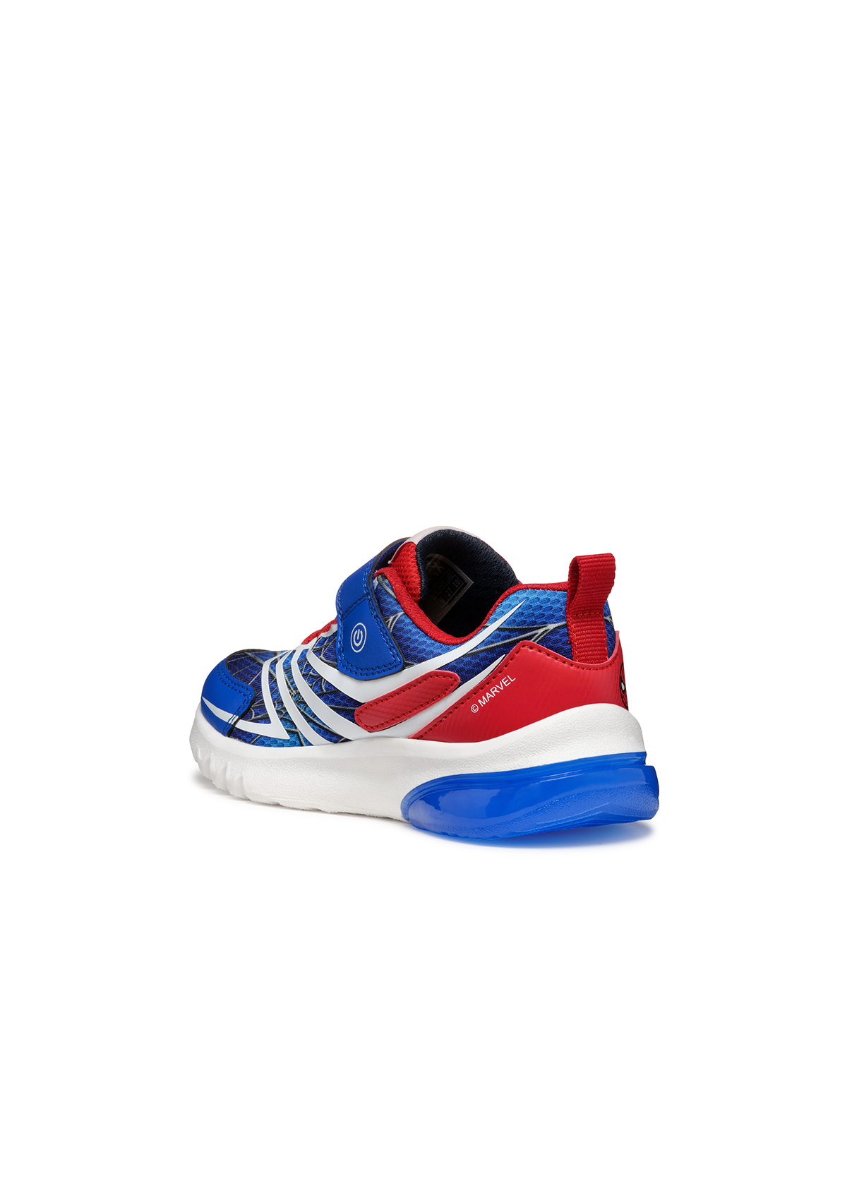 Geox Junior Boys Trainer CIBERDRON Spiderman Royal-Red