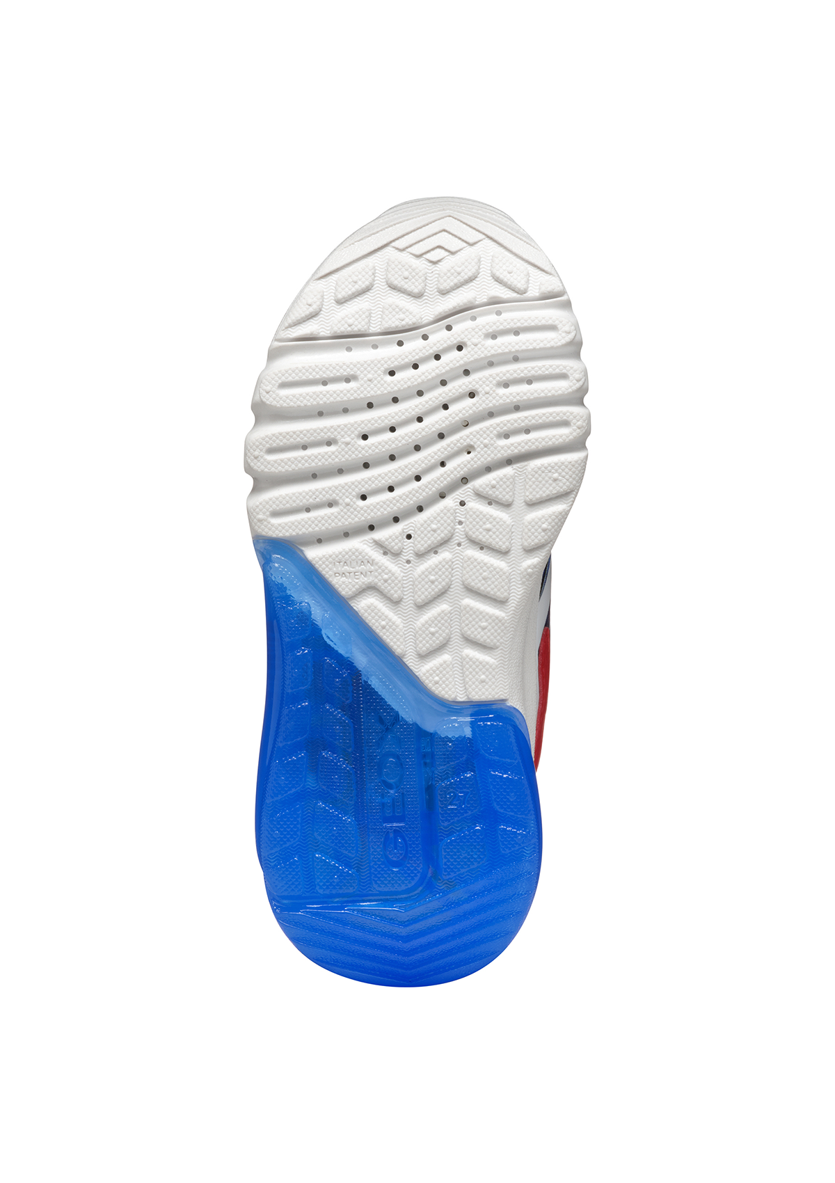 Geox Junior Boys Trainer CIBERDRON Spiderman Royal-Red