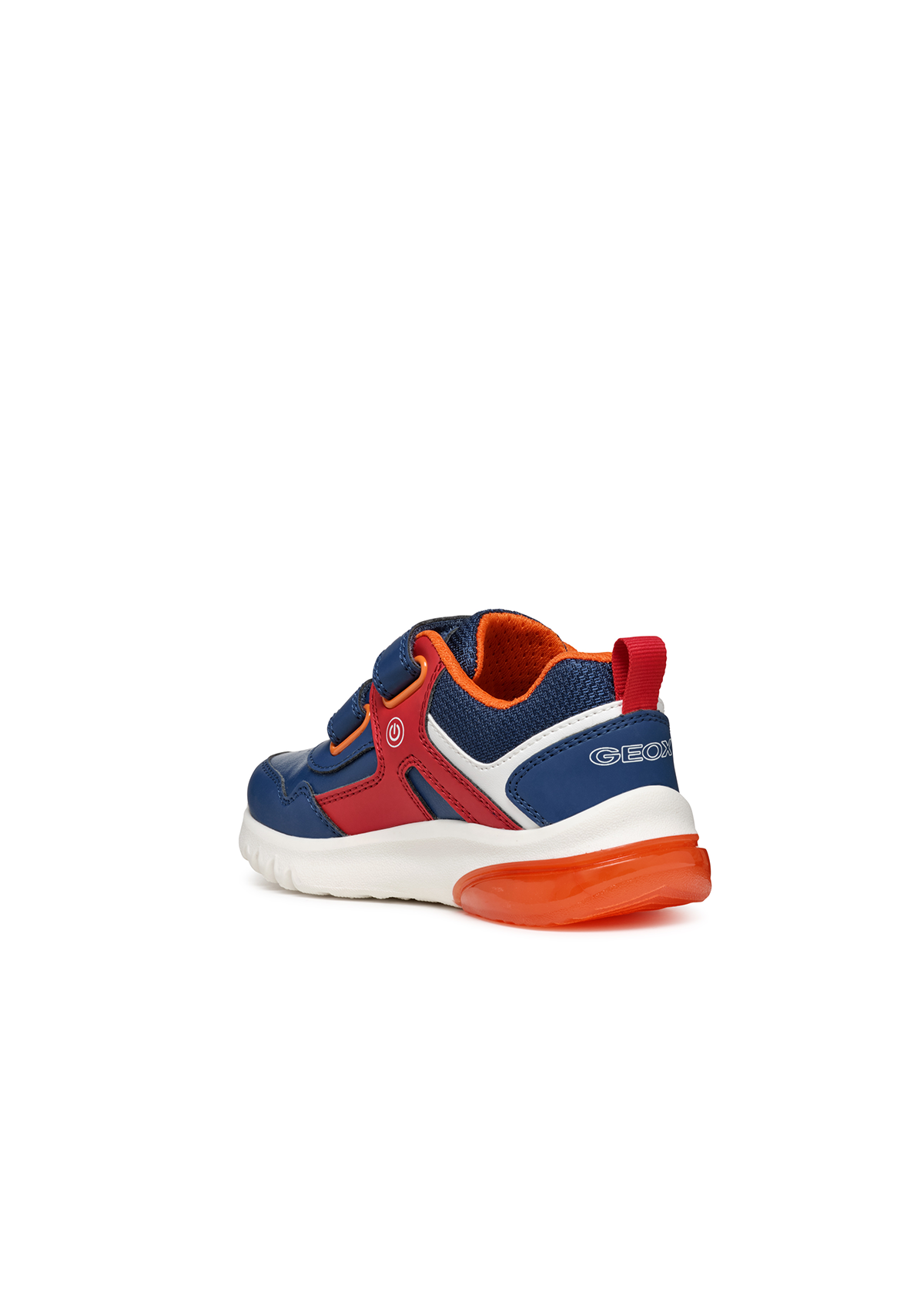 Geox Boys Trainer CIBERDRON Lights-Up Avio/Red