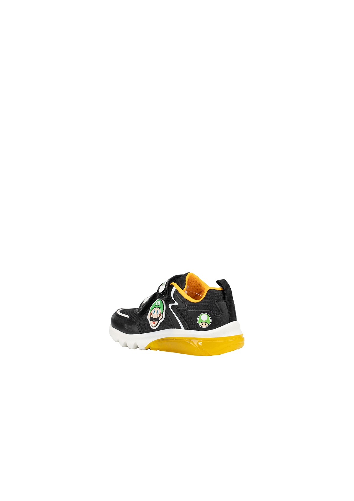 Geox Boys Trainer CIBERDRON Lights-Up Super Mario Black/Yellow