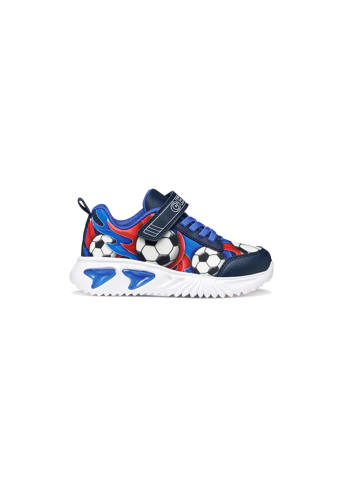 Geox Junior Boys Trainer ASSISTER Navy Royal