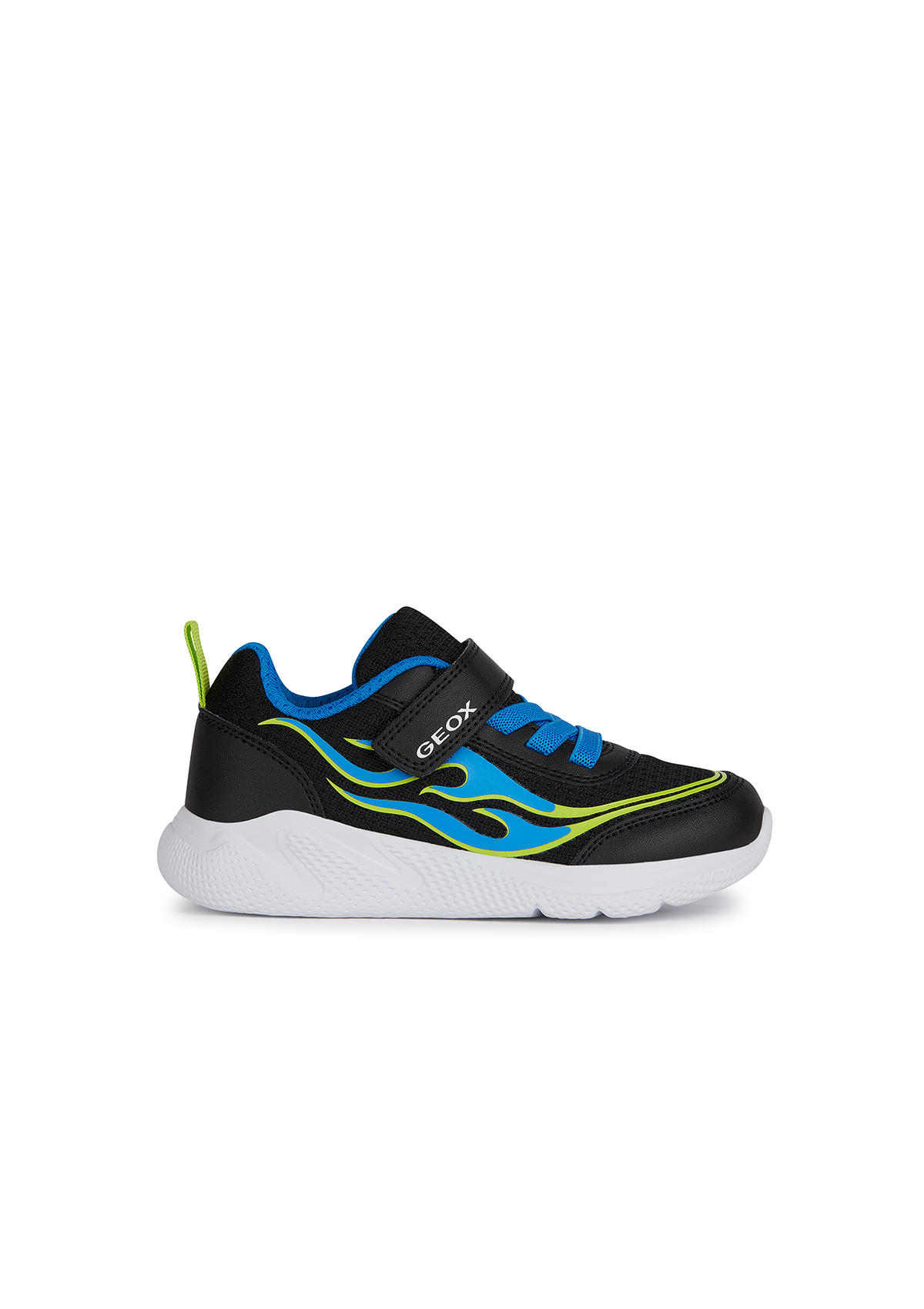 Geox Junior Boys Trainer SPRINTYE Black Lt Blue