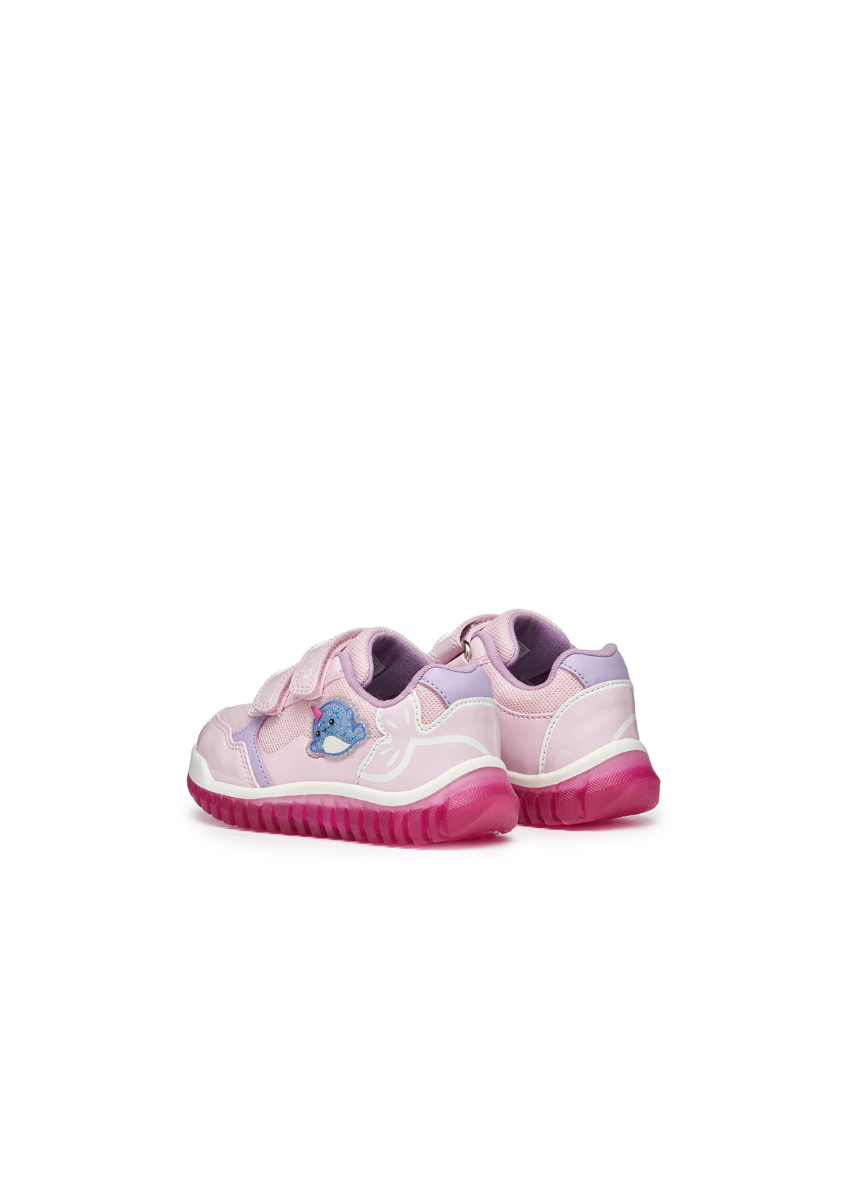 Geox Baby Girls Trainer LIGHTYLOO Pink-Lilac