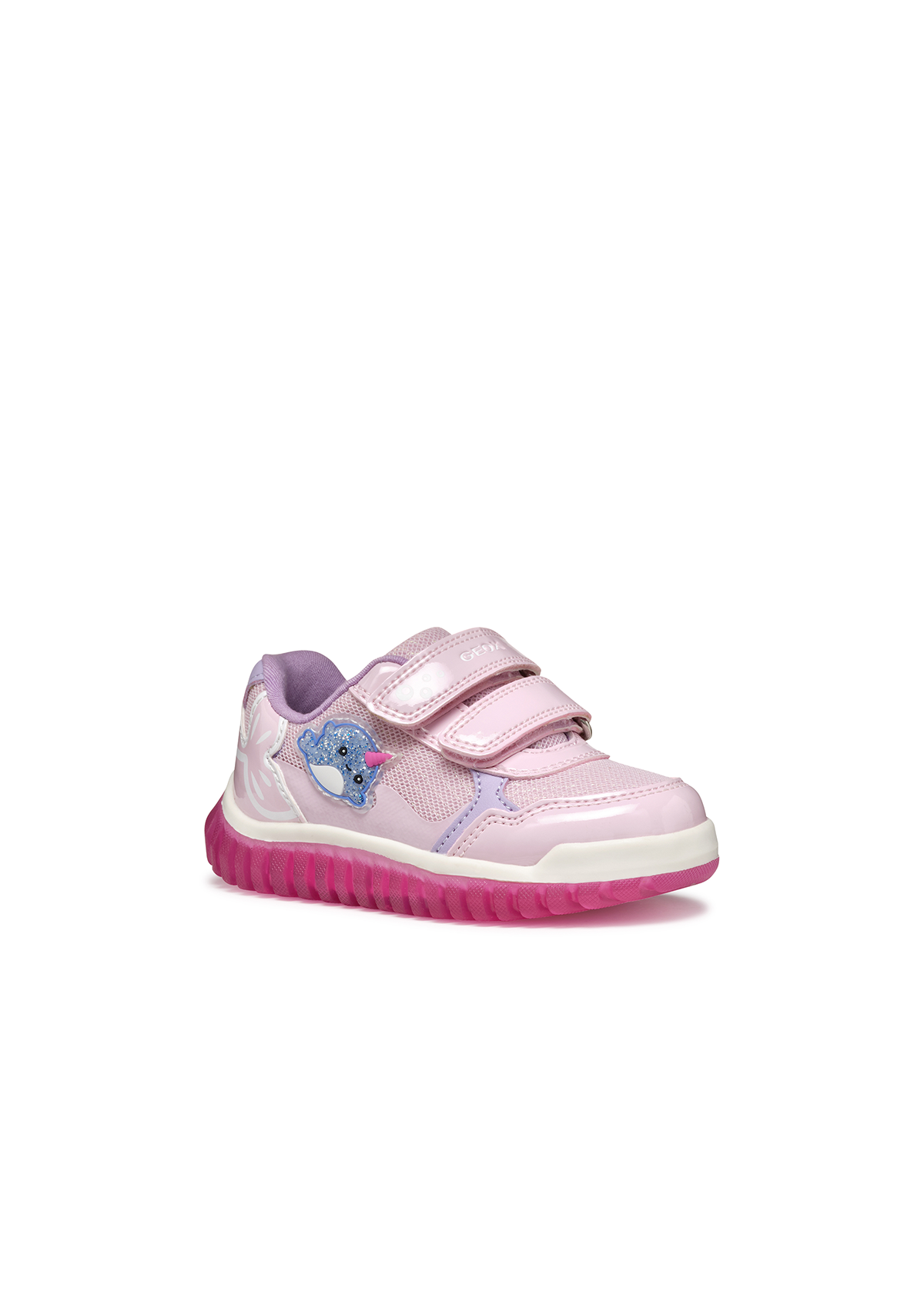 Geox Baby Girls Trainer LIGHTYLOO Pink-Lilac
