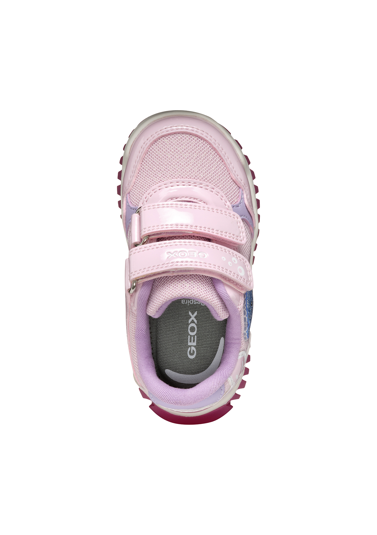 Geox Baby Girls Trainer LIGHTYLOO Pink-Lilac