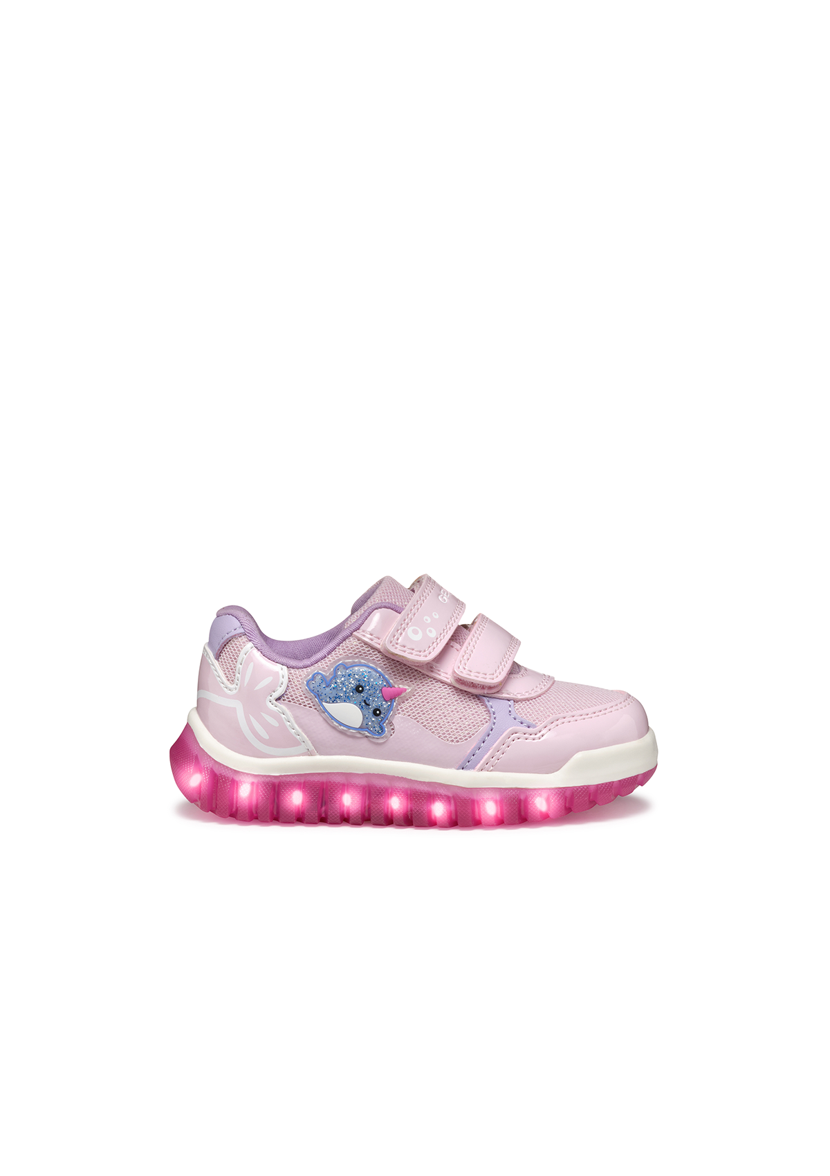 Geox Baby Girls Trainer LIGHTYLOO Pink-Lilac