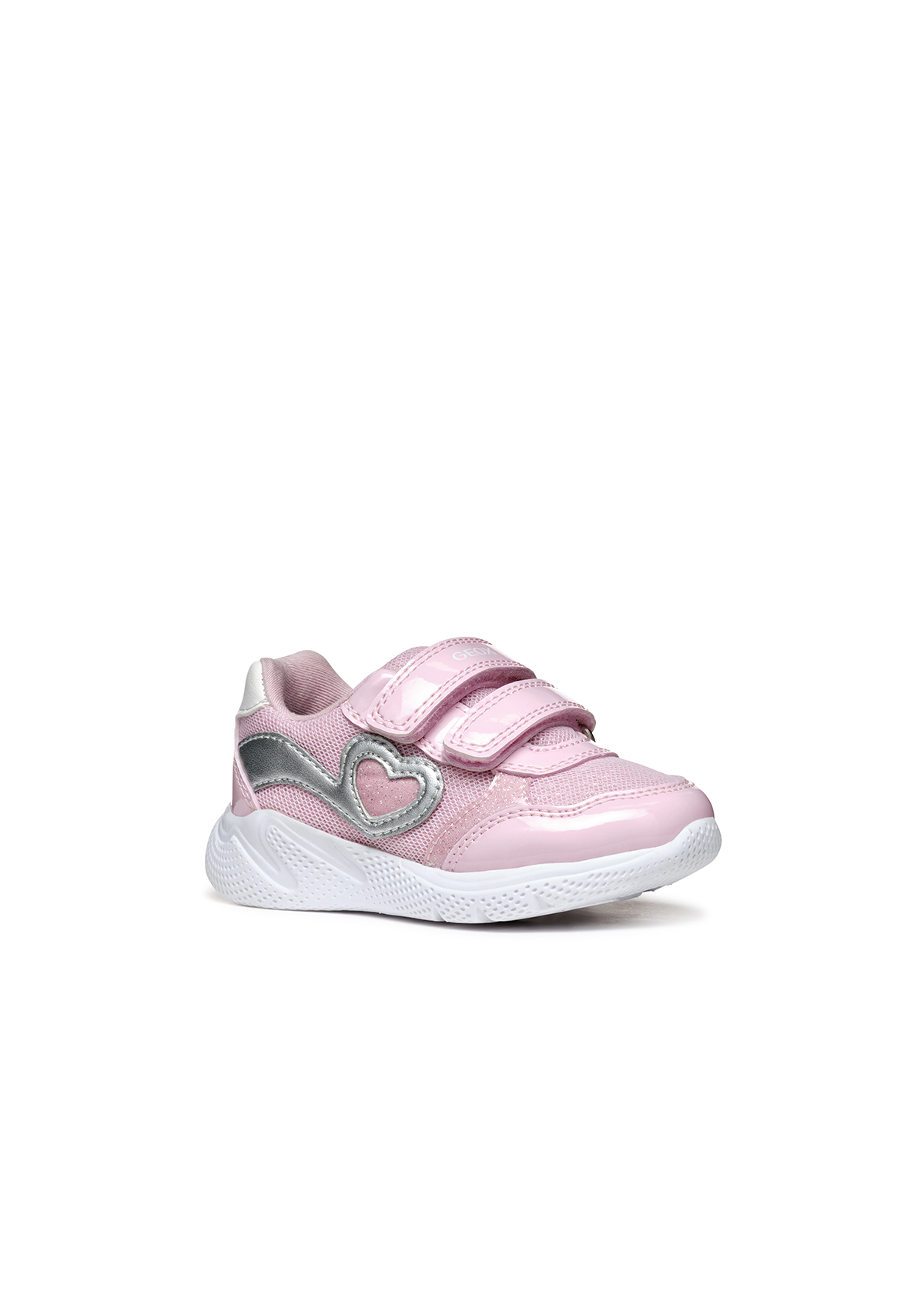 Geox Baby Girls Trainer SPRINTYE Pink-Silver