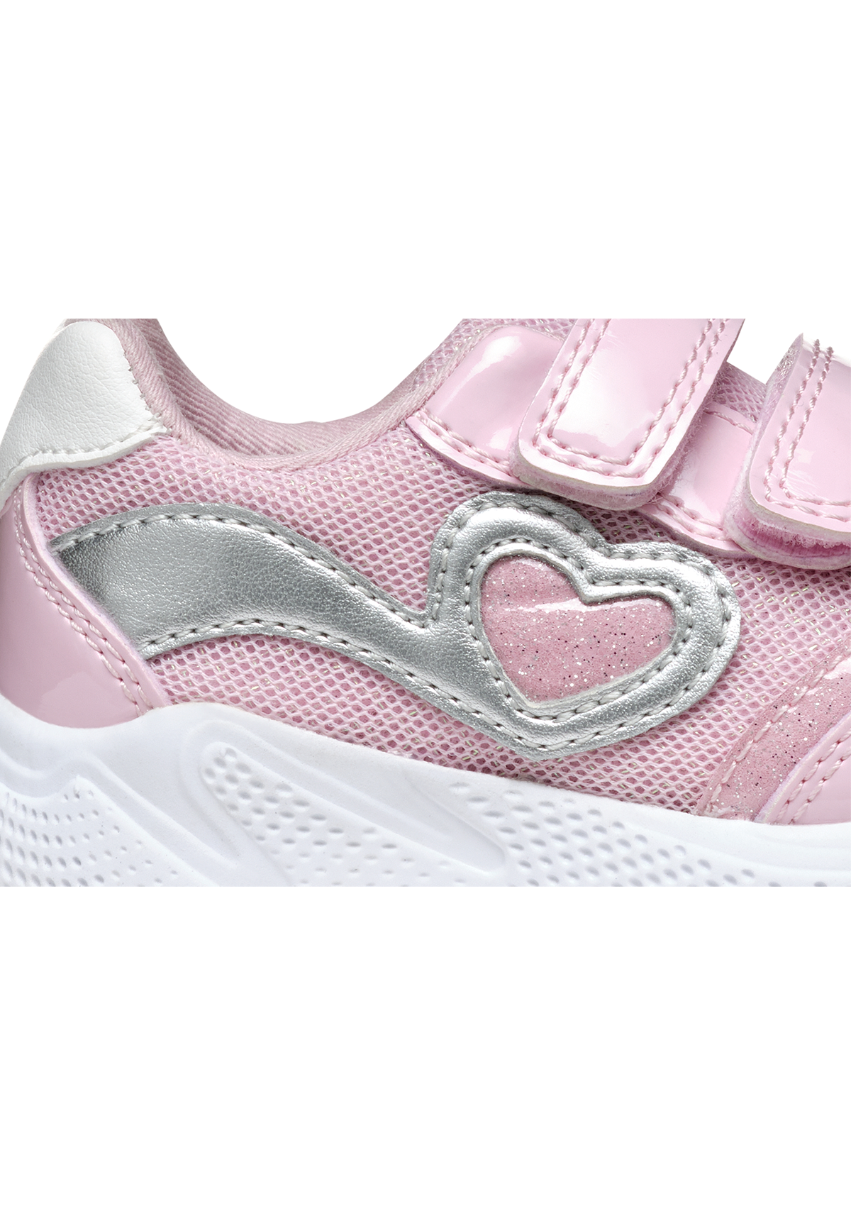 Geox Baby Girls Trainer SPRINTYE Pink-Silver