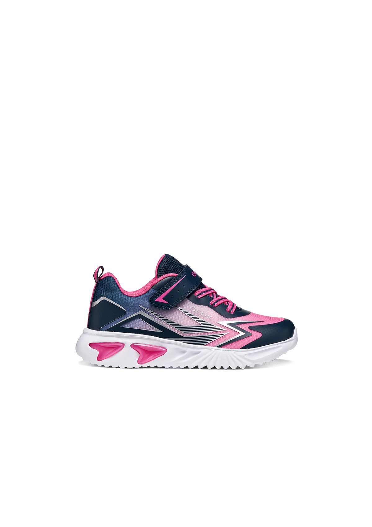 Geox Girls Trainer ASSISTER Navy Fuchsia