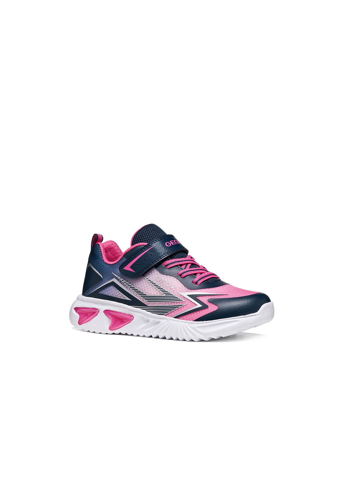 Geox Girls Trainer ASSISTER Navy Fuchsia