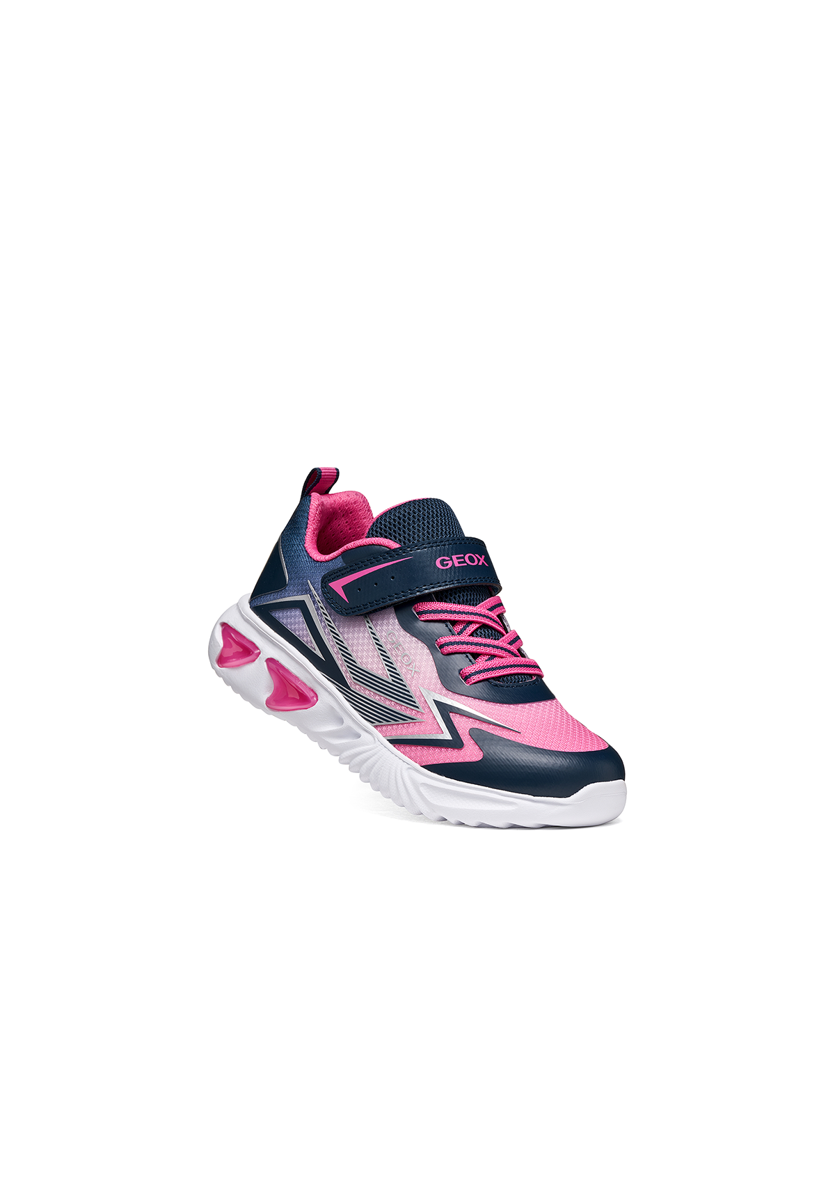 Geox Girls Trainer ASSISTER Navy Fuchsia