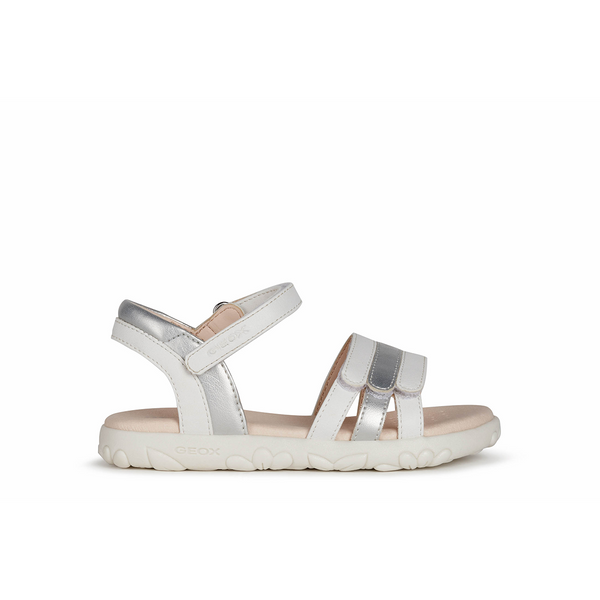 Girls sandals best sale silver