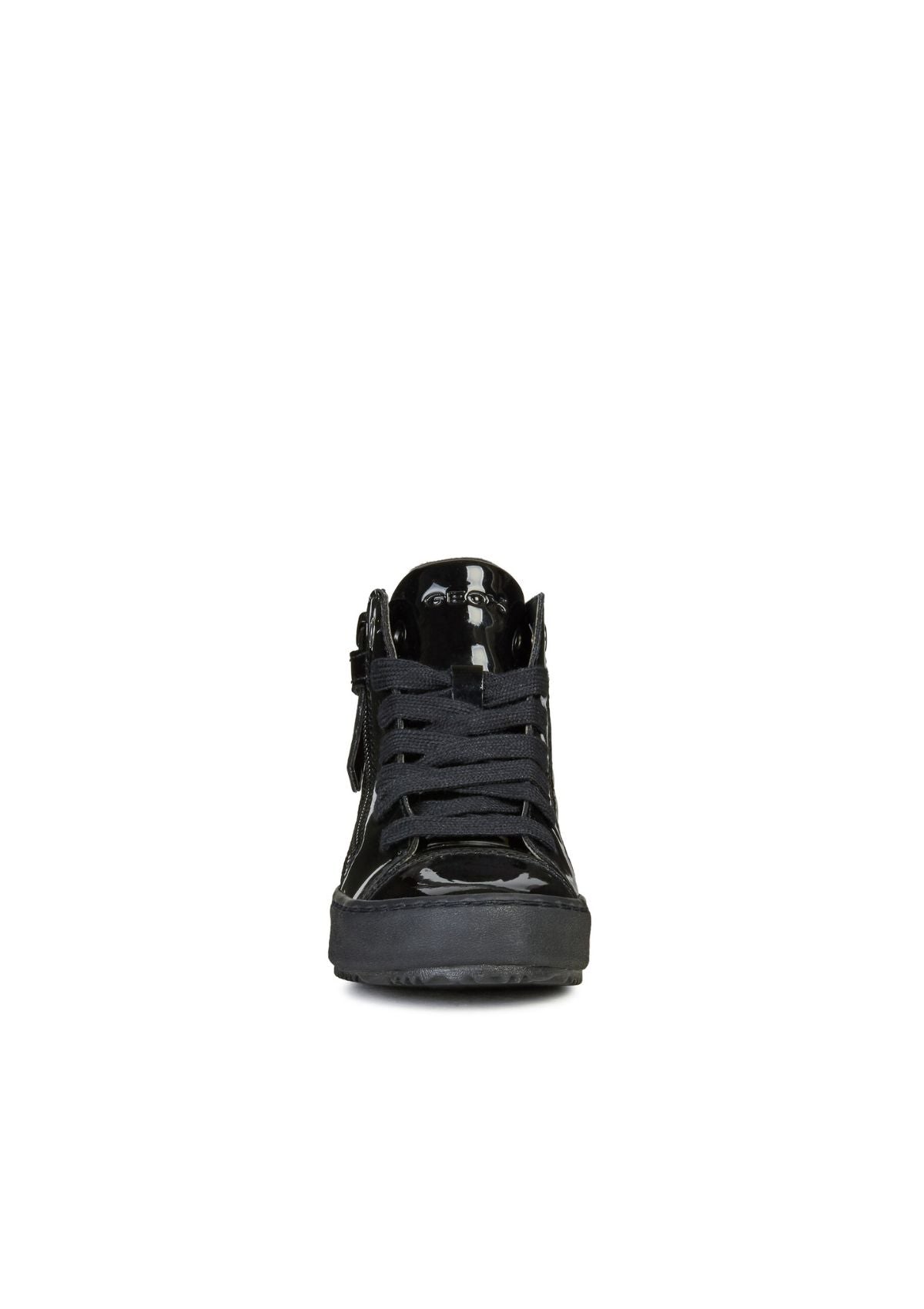 Geox Girls School Shoes KALISPERA Black front