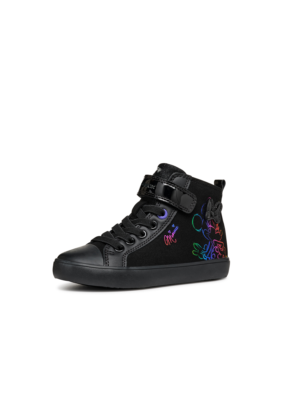 Geox Girls Trainer GISLI Black Violet