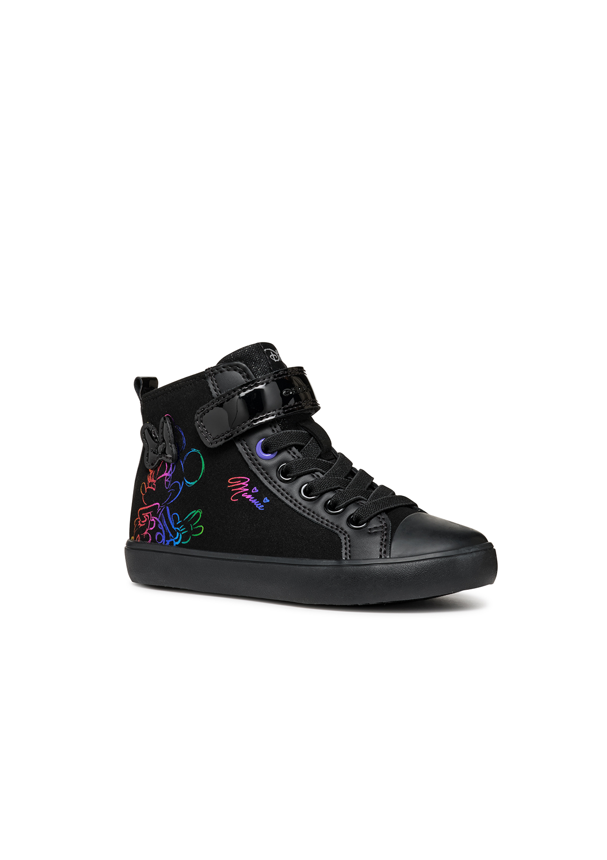 Geox Girls Trainer GISLI Black Violet