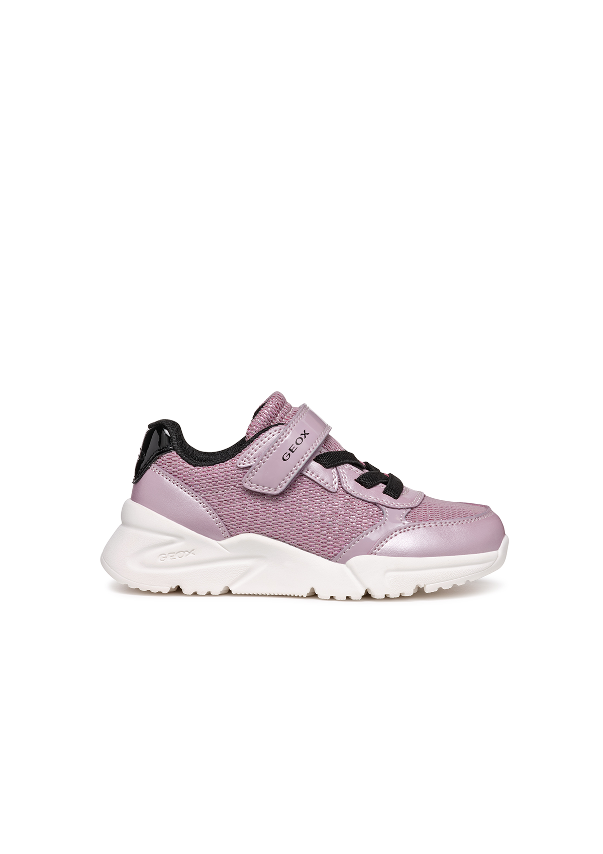 Geox Girls Trainer LOFTUS Dk Rose Black