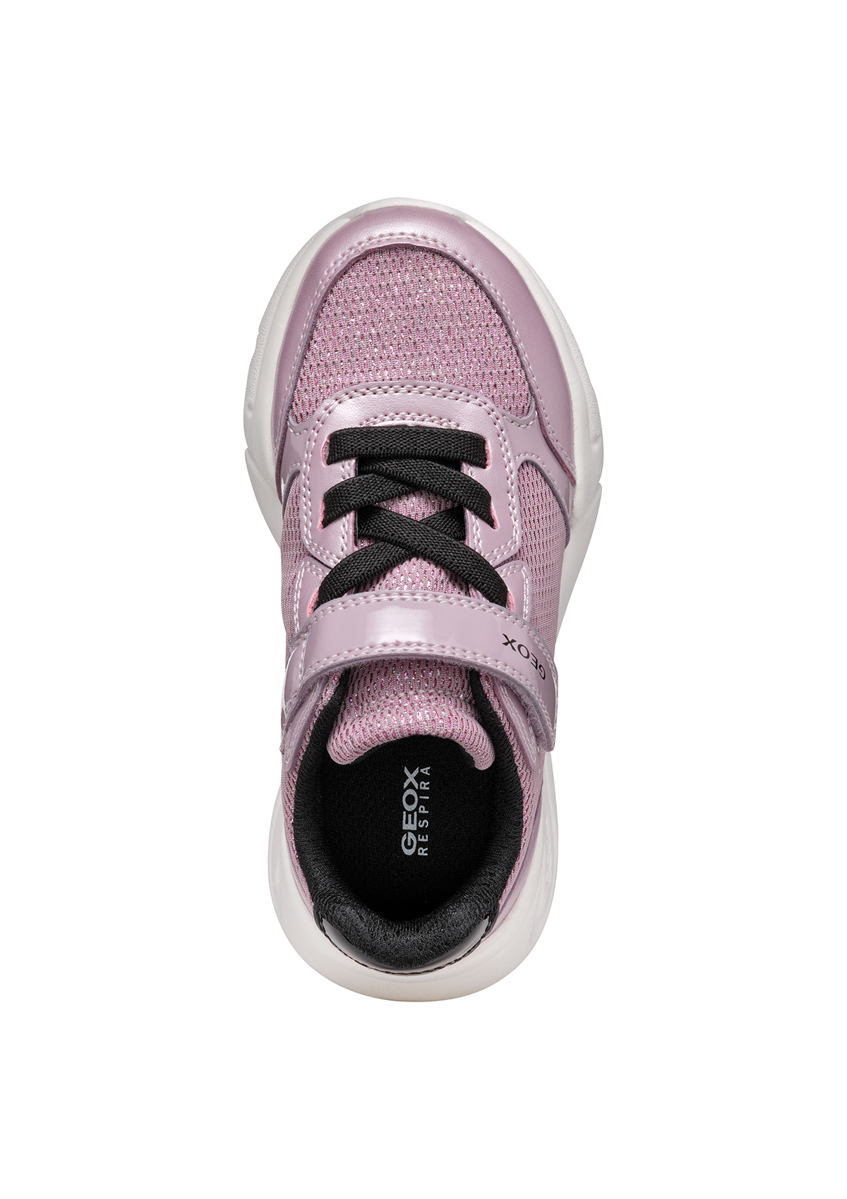 Geox Girls Trainer LOFTUS Dk Rose Black