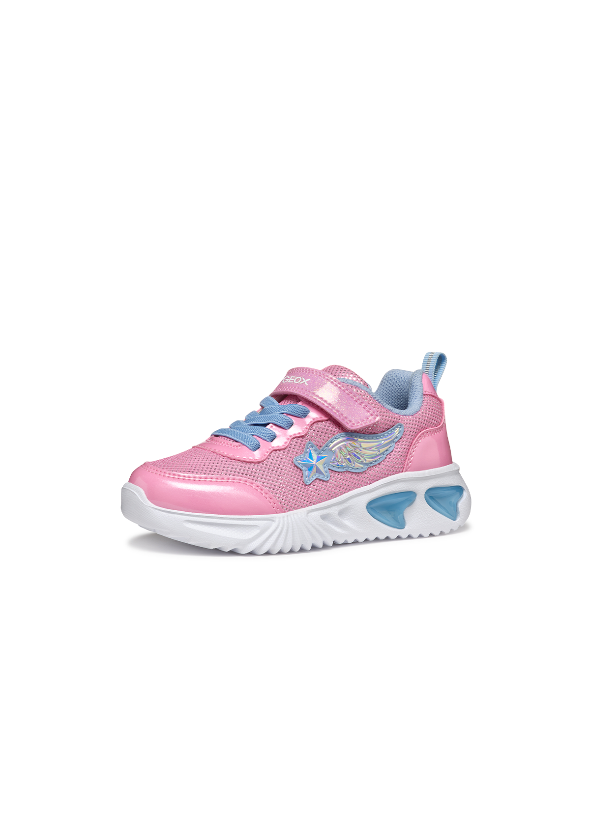 Geox Girls Trainer ASSISTER Pink-Lt Sky