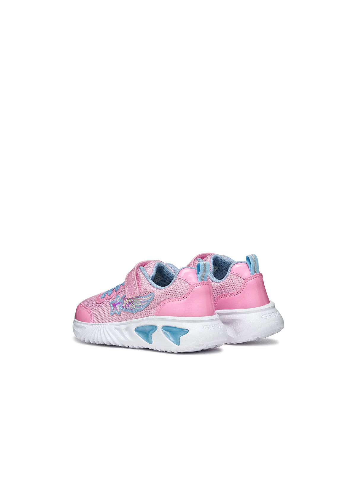 Geox Girls Trainer ASSISTER Pink-Lt Sky