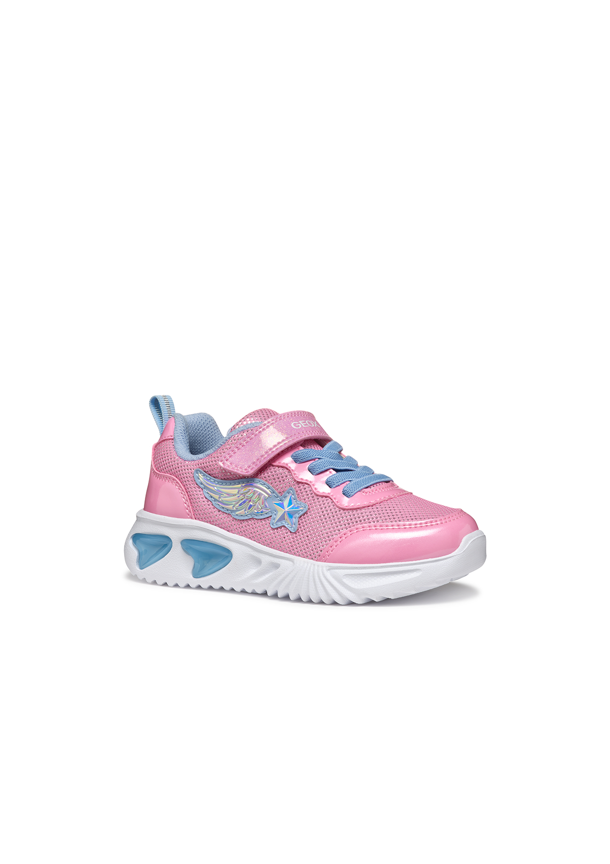 Geox Girls Trainer ASSISTER Pink-Lt Sky