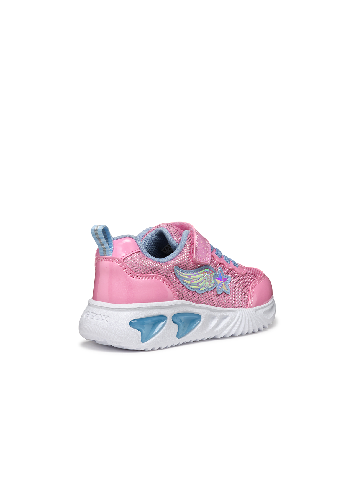 Geox Girls Trainer ASSISTER Pink-Lt Sky