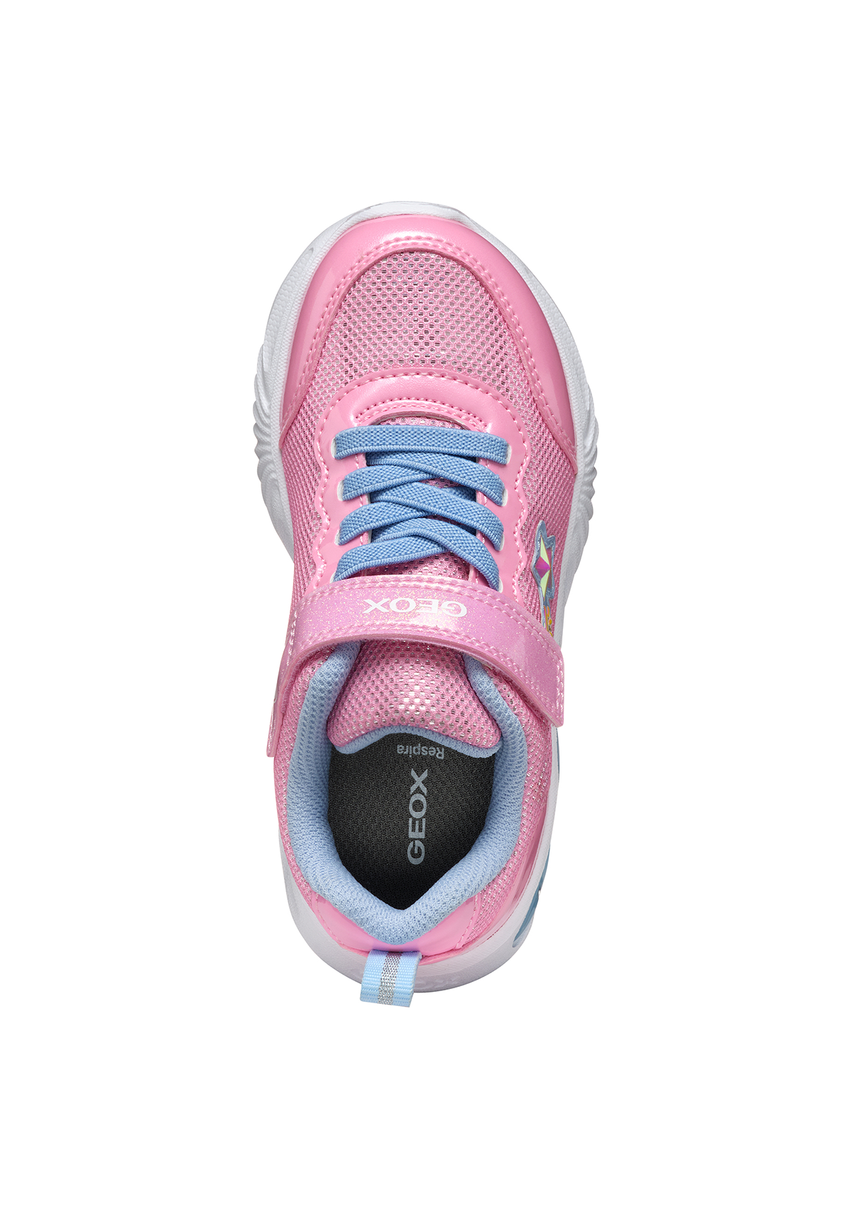 Geox Girls Trainer ASSISTER Pink-Lt Sky