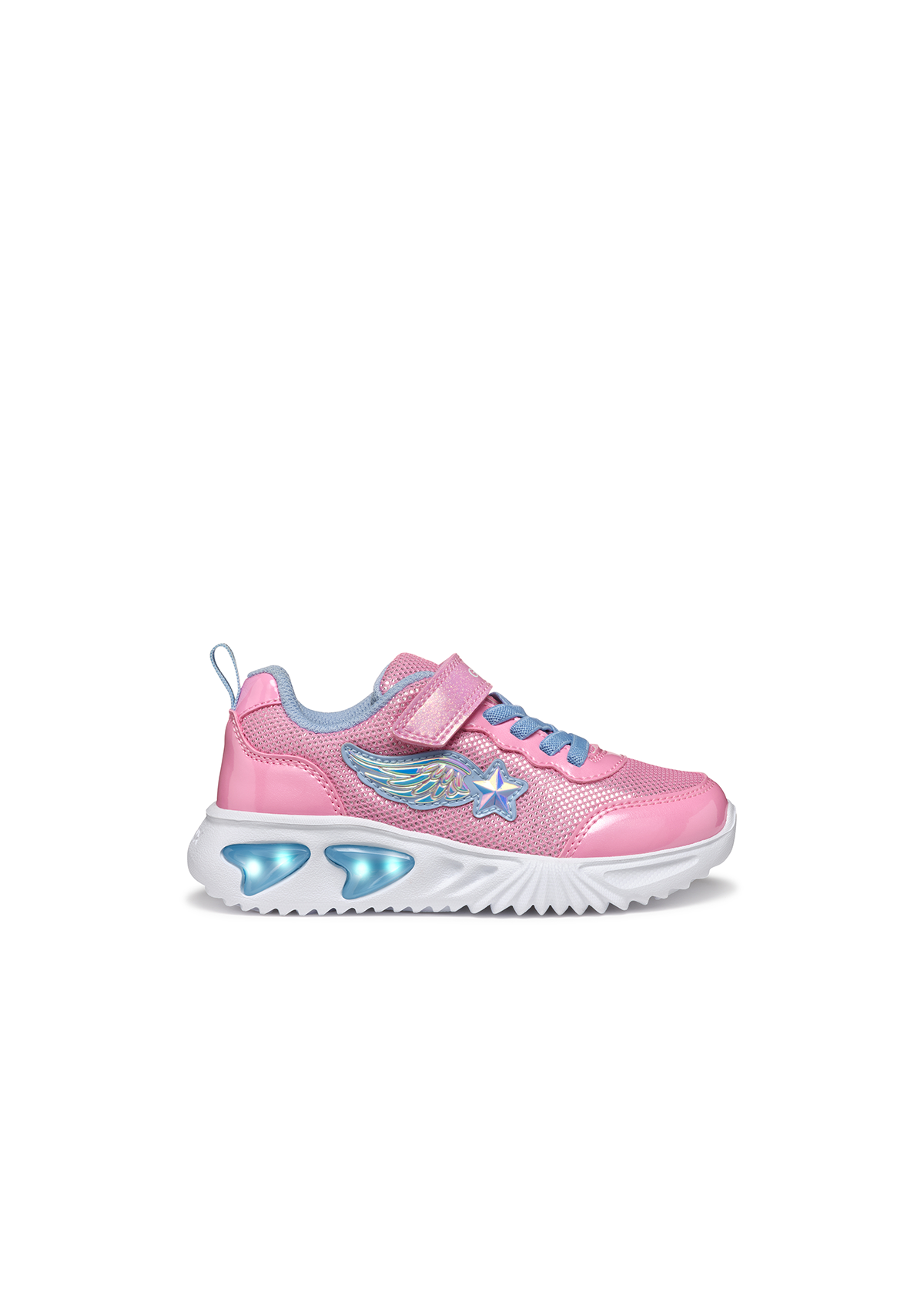 Geox Girls Trainer ASSISTER Pink-Lt Sky