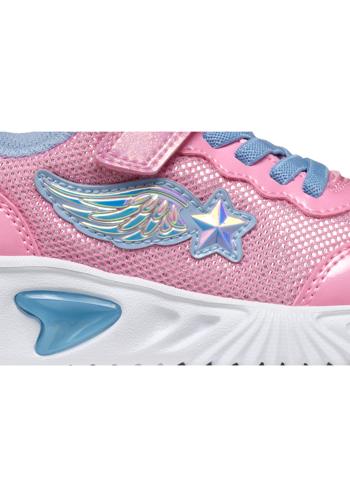 Geox Girls Trainer ASSISTER Pink-Lt Sky