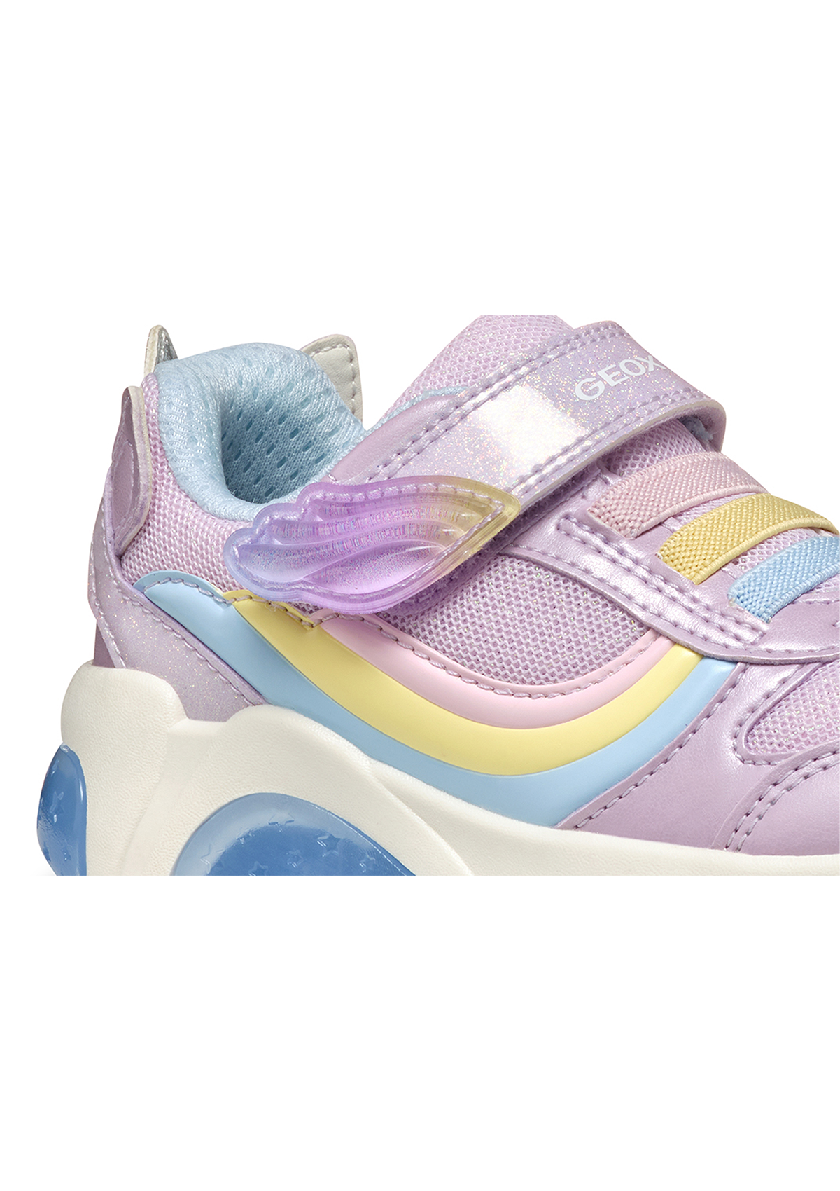 Geox Girls Trainer FADINLIGHT Lilac-Multicolour