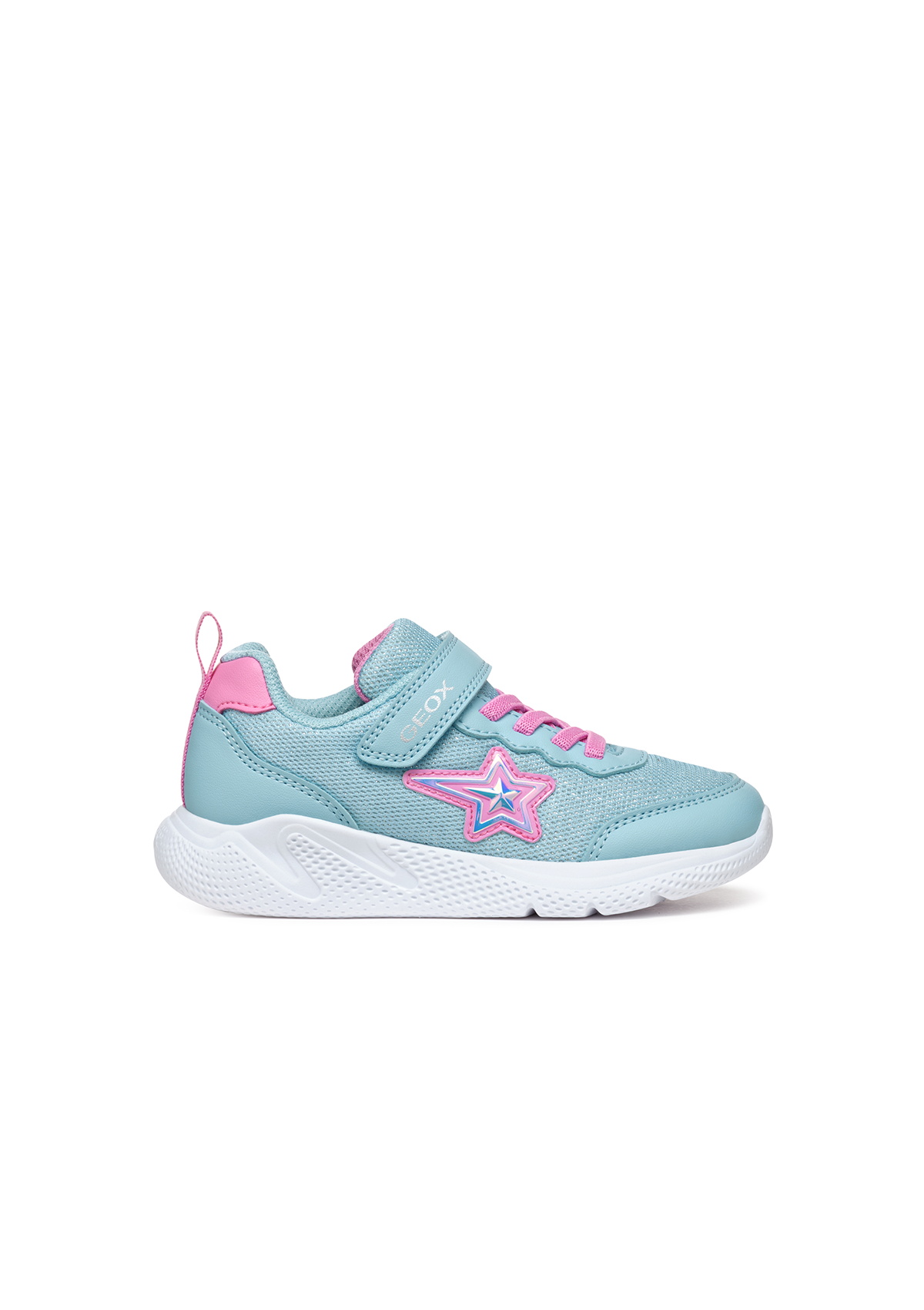 Geox Girls Trainer SPRINTYE Sky-Fuchsia