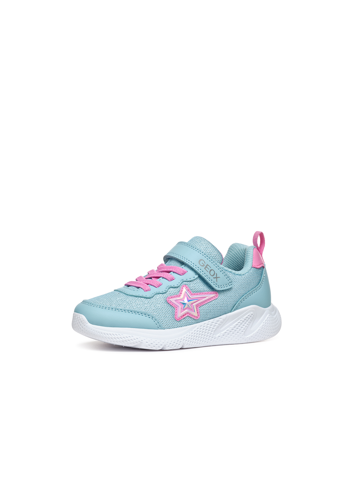 Geox Girls Trainer SPRINTYE Sky-Fuchsia