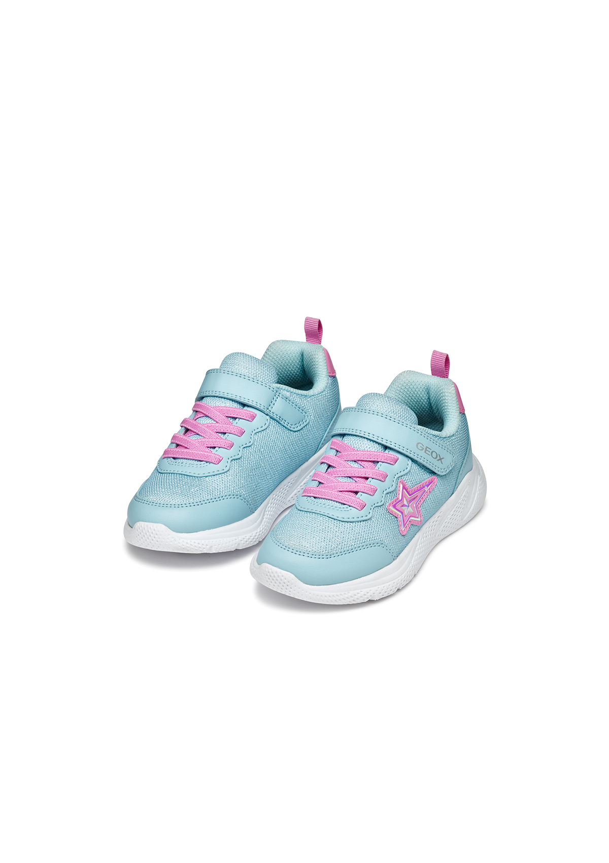 Geox Girls Trainer SPRINTYE Sky-Fuchsia