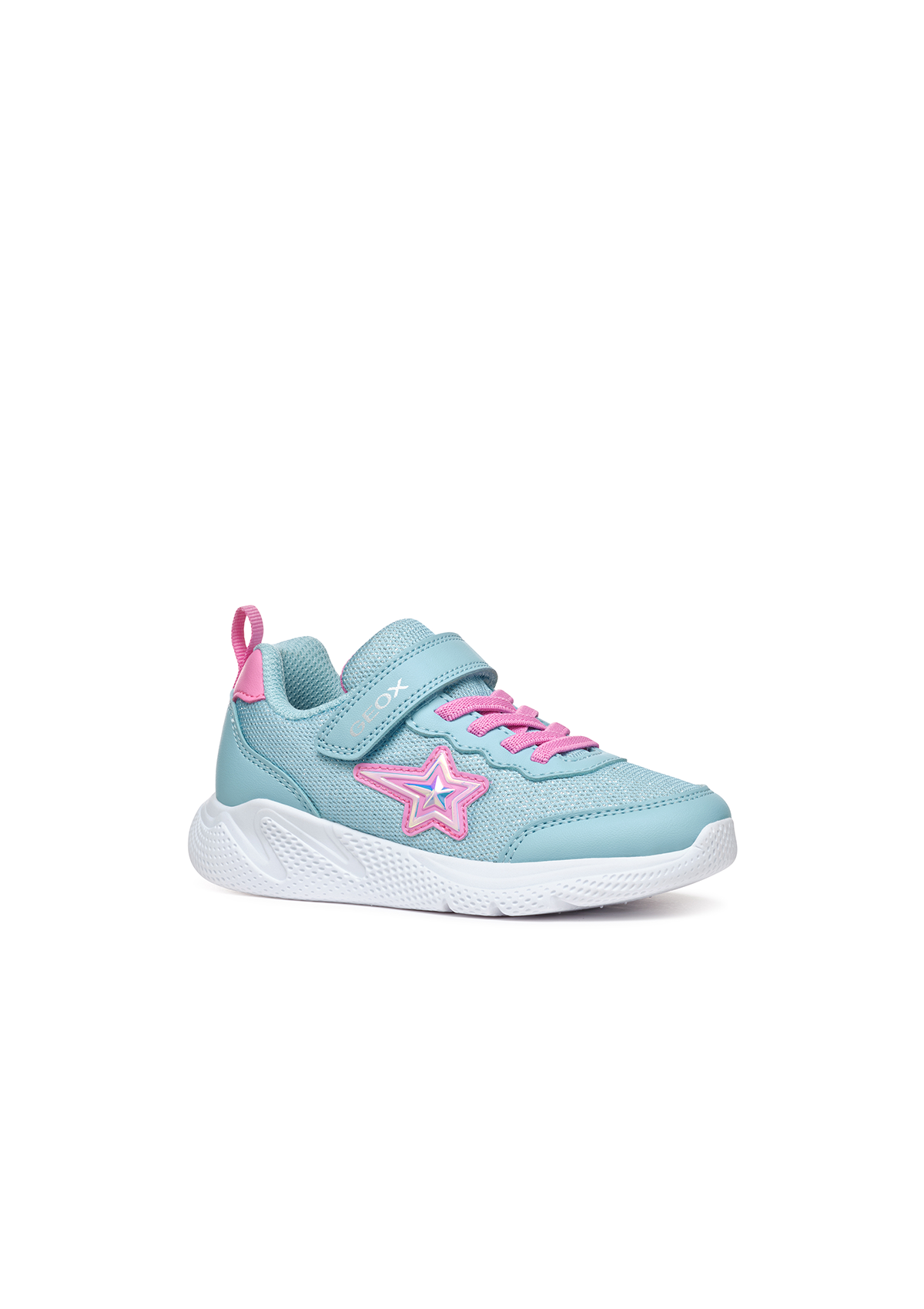 Geox Girls Trainer SPRINTYE Sky-Fuchsia