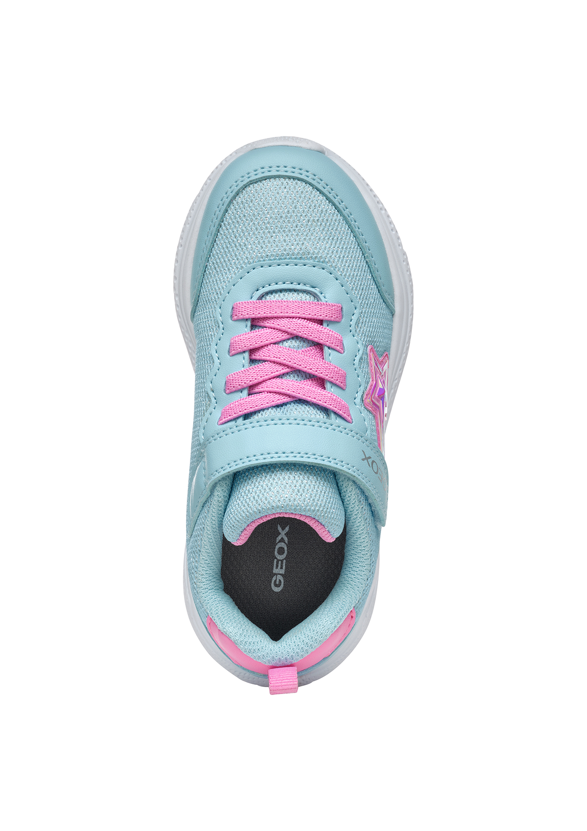 Geox Girls Trainer SPRINTYE Sky-Fuchsia