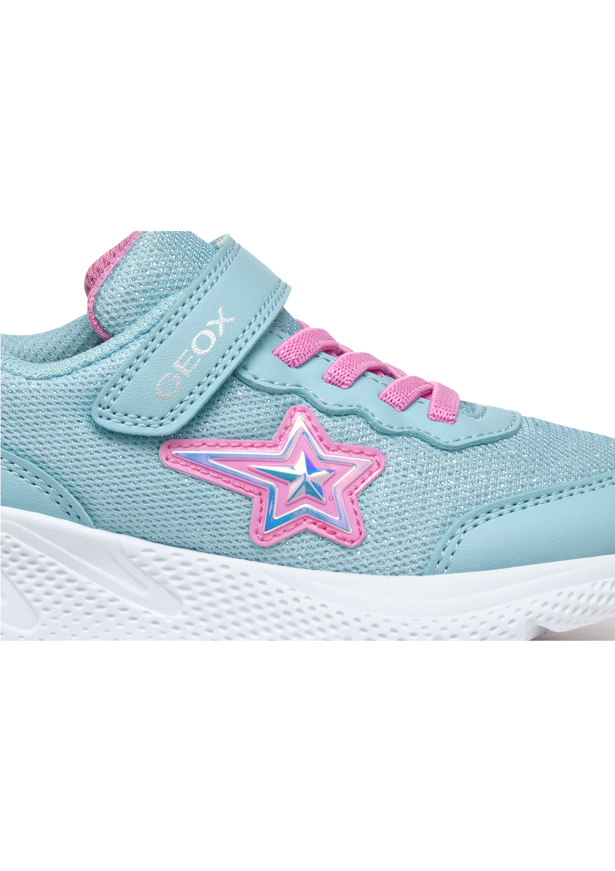 Geox Girls Trainer SPRINTYE Sky-Fuchsia